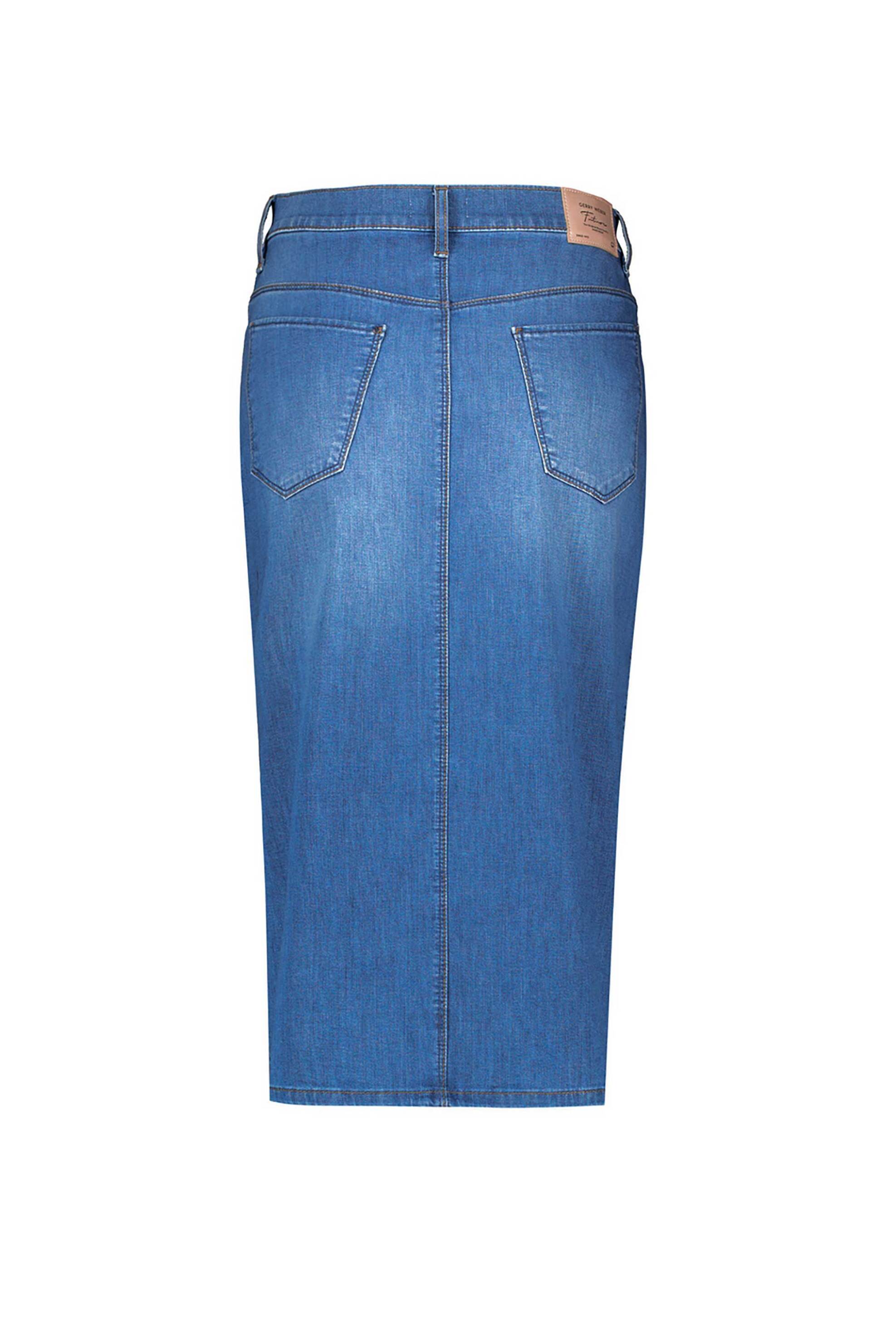 Gerry Weber Γυναικεία Midi Φούστα - 510107-66833 Μπλε