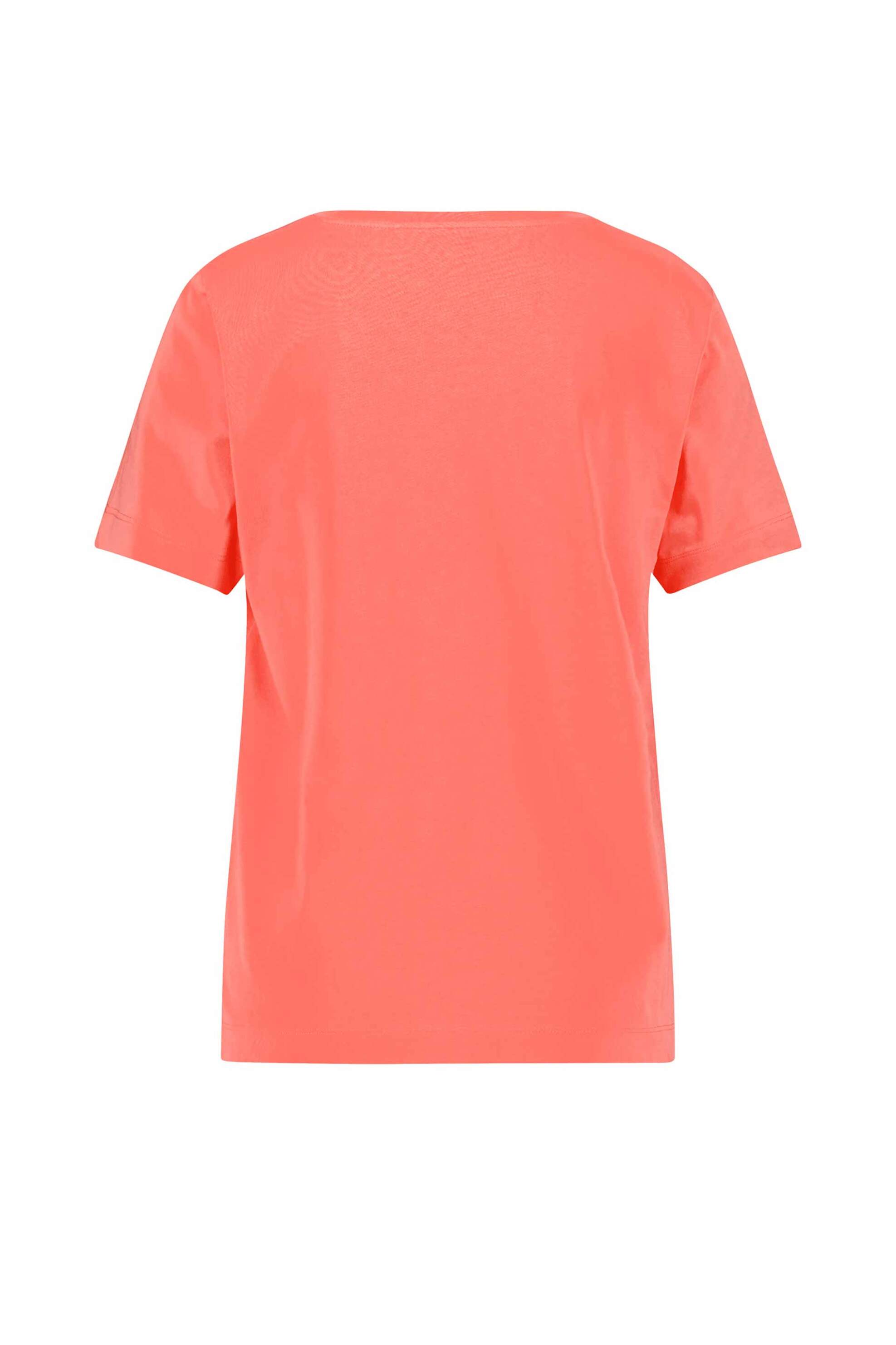 GERRY WEBER Gerry Weber γυναικείο T-shirt με print από παγιέτες - 570335-35019 Πορτοκαλί - 2