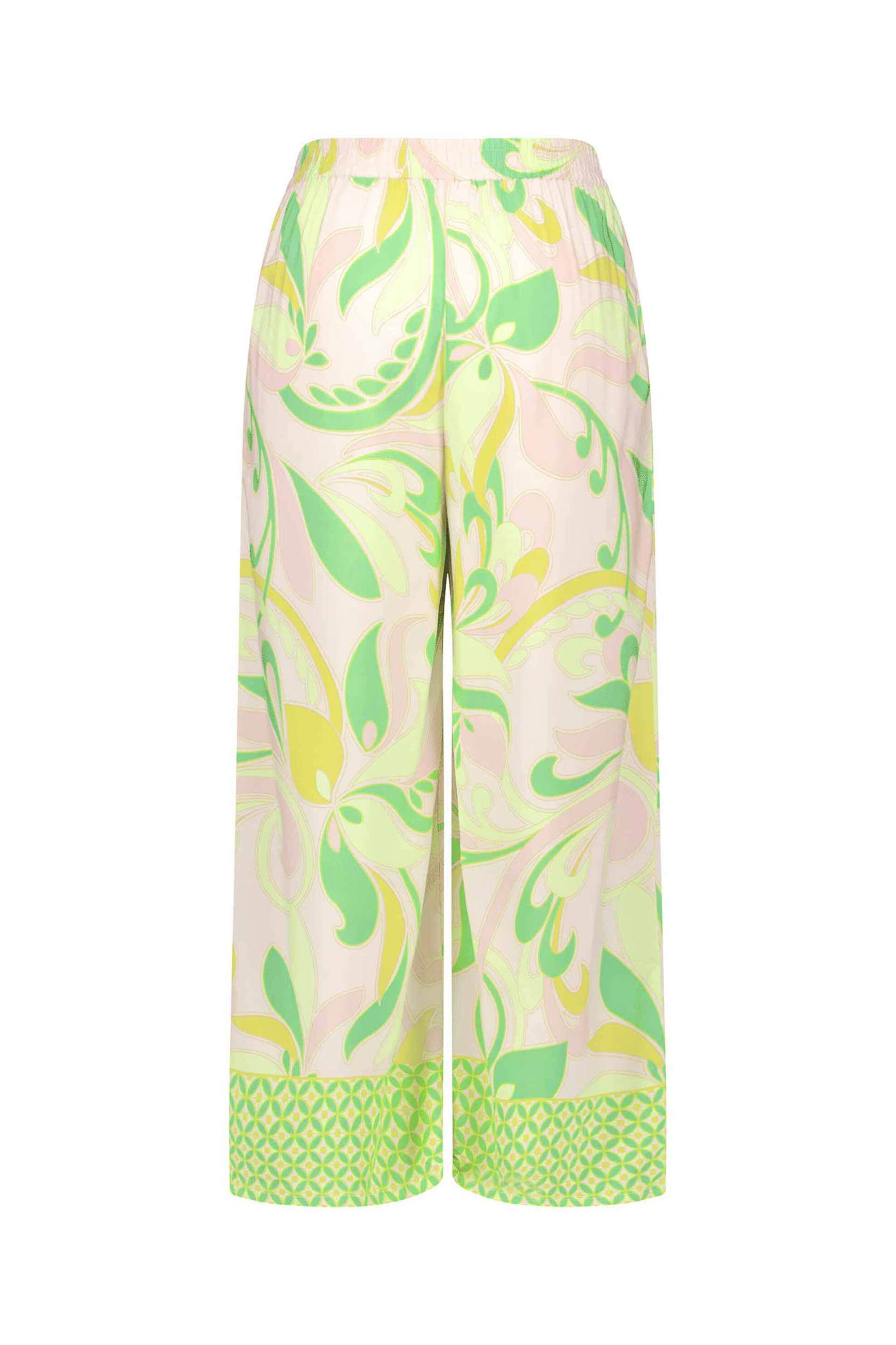GERRY WEBER Gerry Weber γυναικείο παντελόνι με all-over print - 520062-31260 Πράσινο Ανοιχτό - 2