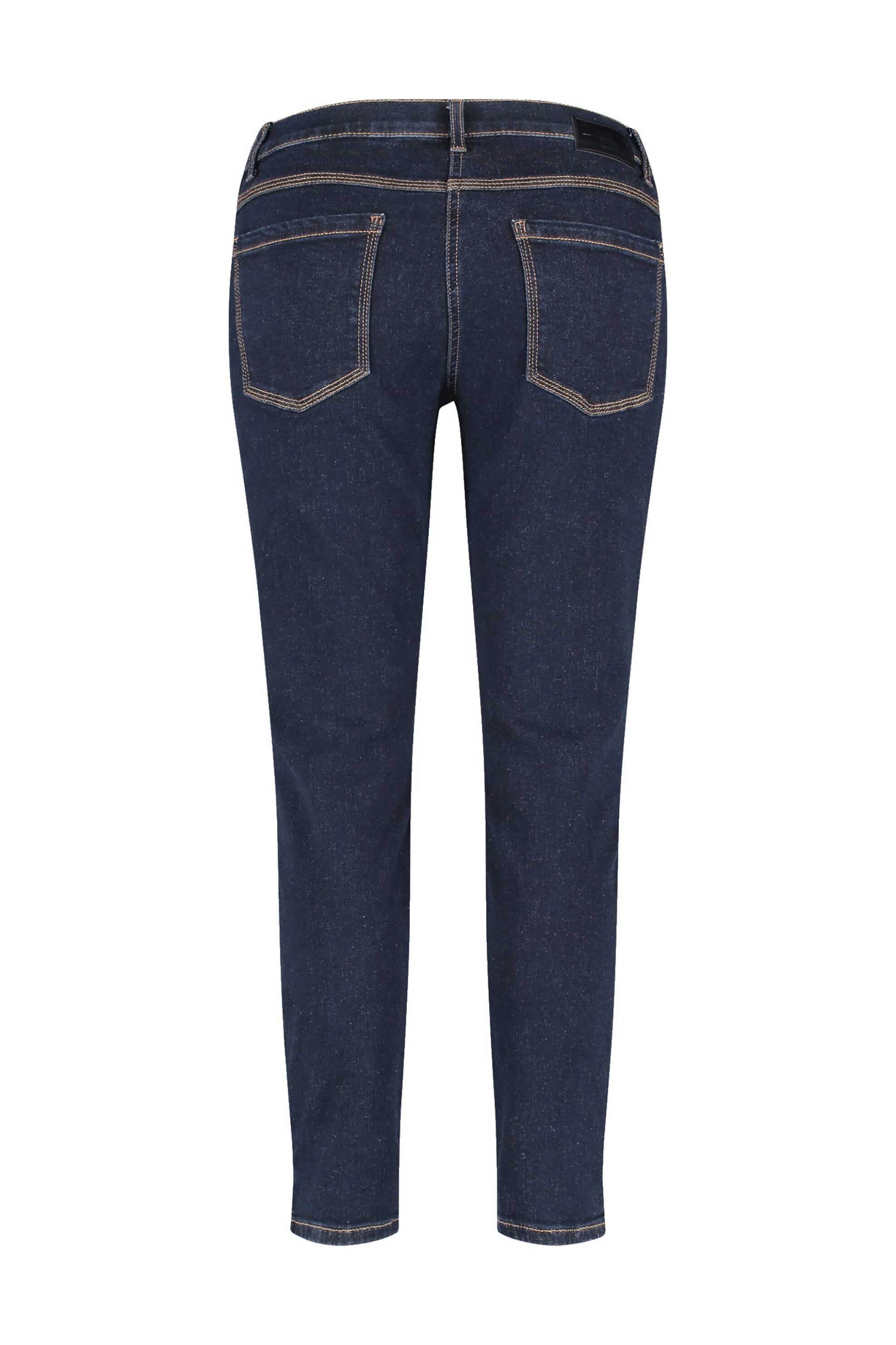 Gerry Weber Γυναικείο Τζιν Παντελόνι Slim Fit Cropped - 922005-66869 Denim Blue Σκούρο