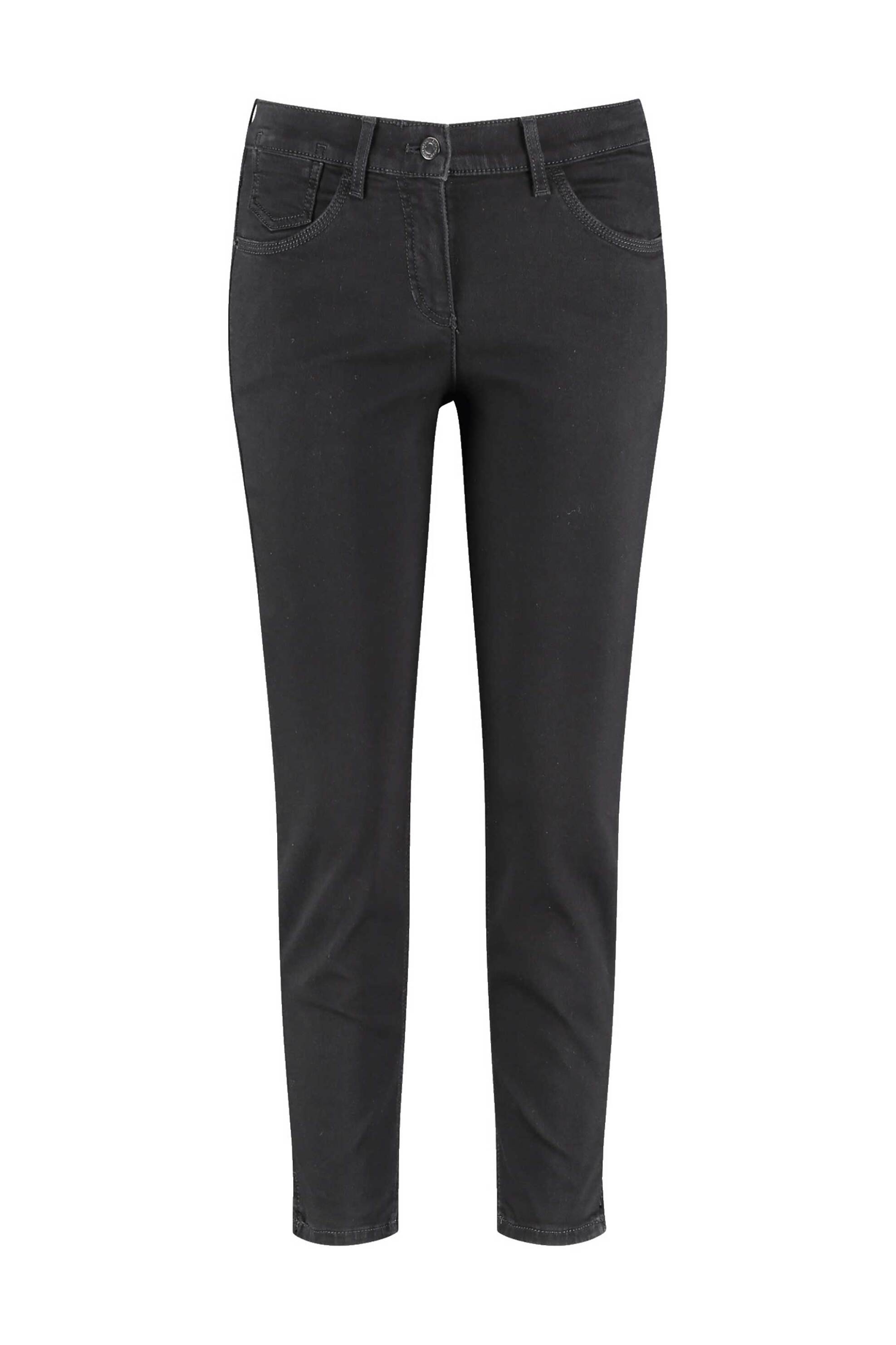 Gerry Weber γυναικείο τζιν παντελόνι Slim Fit cropped - 922005-66869 Μαύρο