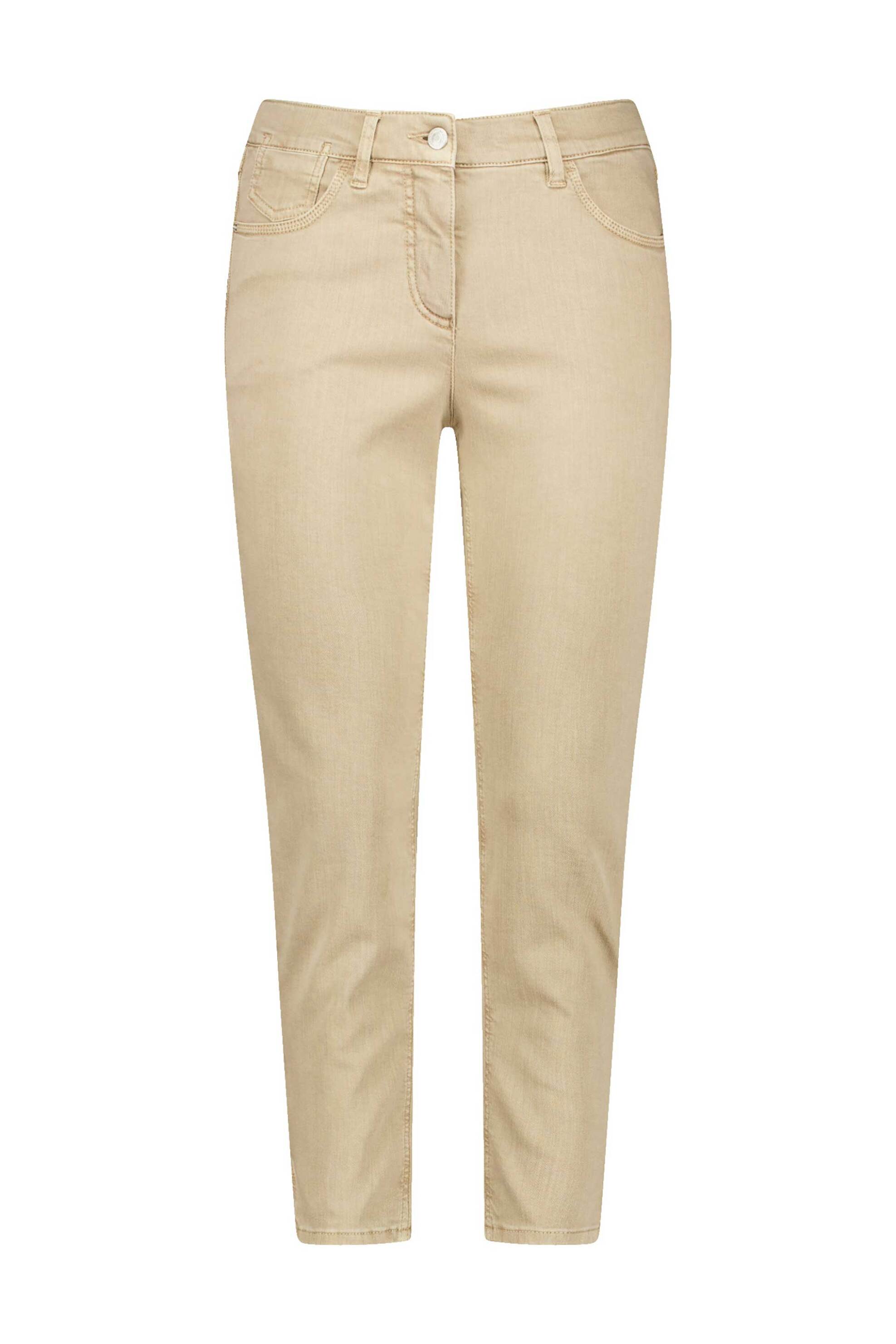 Gerry Weber γυναικείο τζιν παντελόνι cropped - 922005-69001 Μπεζ