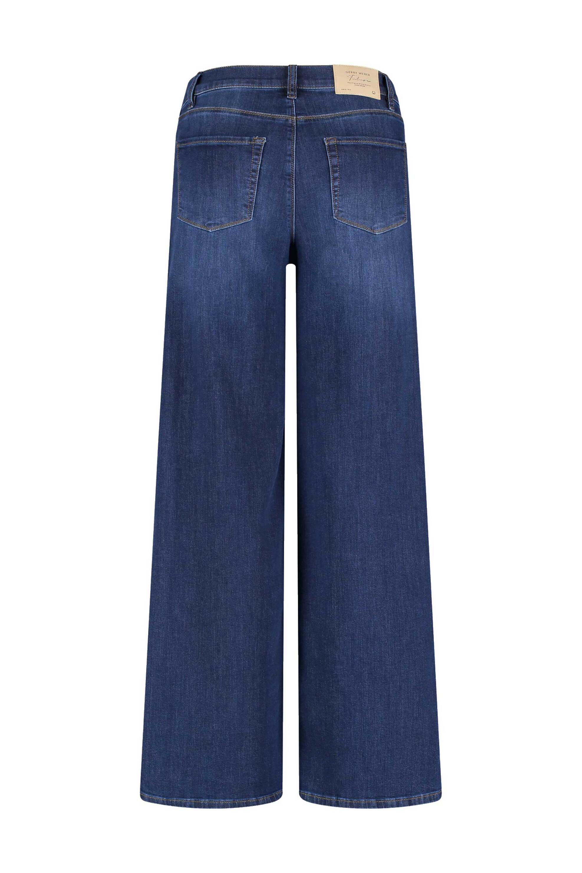 Gerry Weber γυναικείο τζιν παντελόνι με logo Wide Leg - 922007-68001 Μπλε φωτογραφία