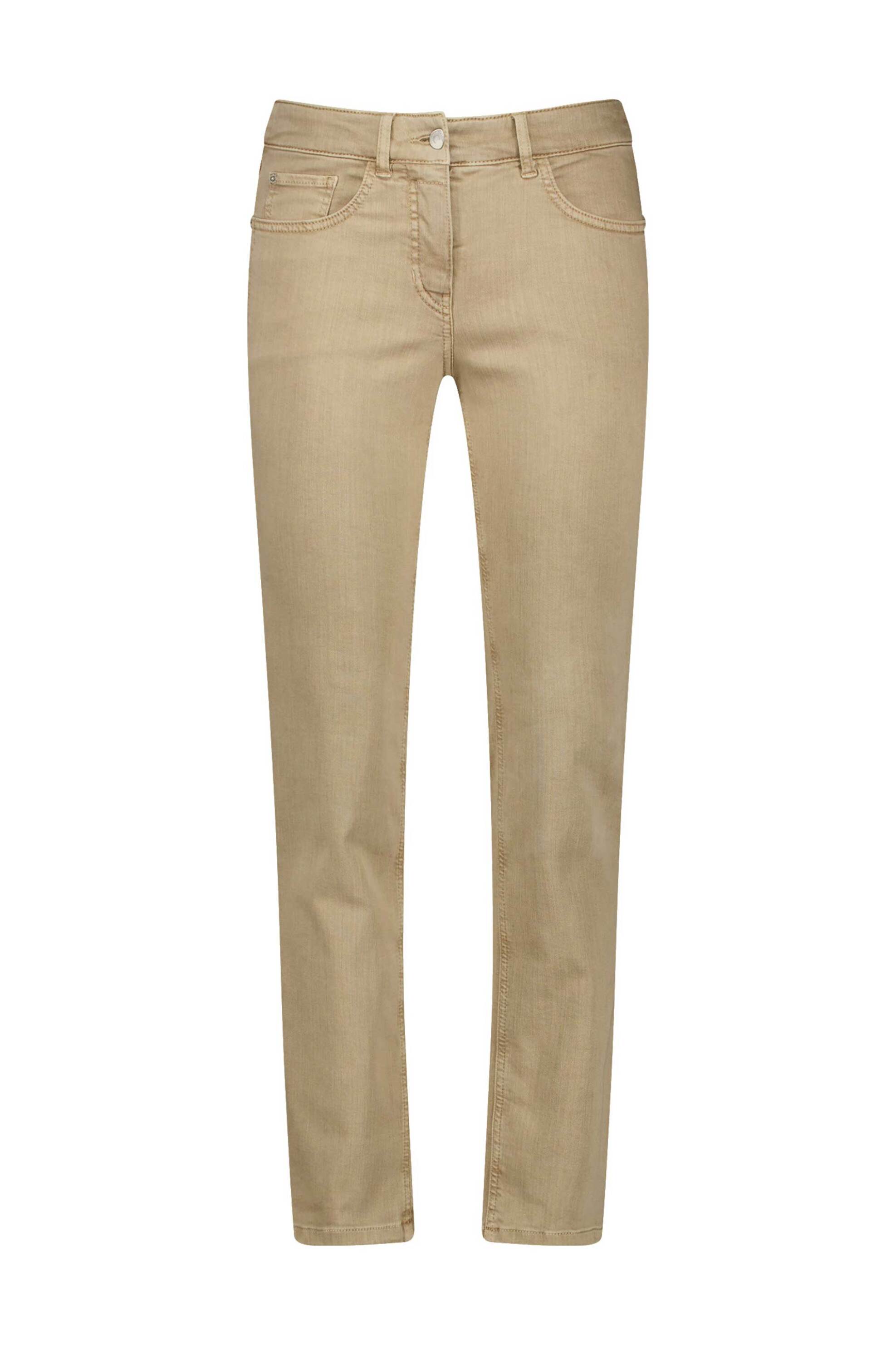 Gerry Weber γυναικείο τζιν παντελόνι Straight Fit - 925051-69001 Μπεζ