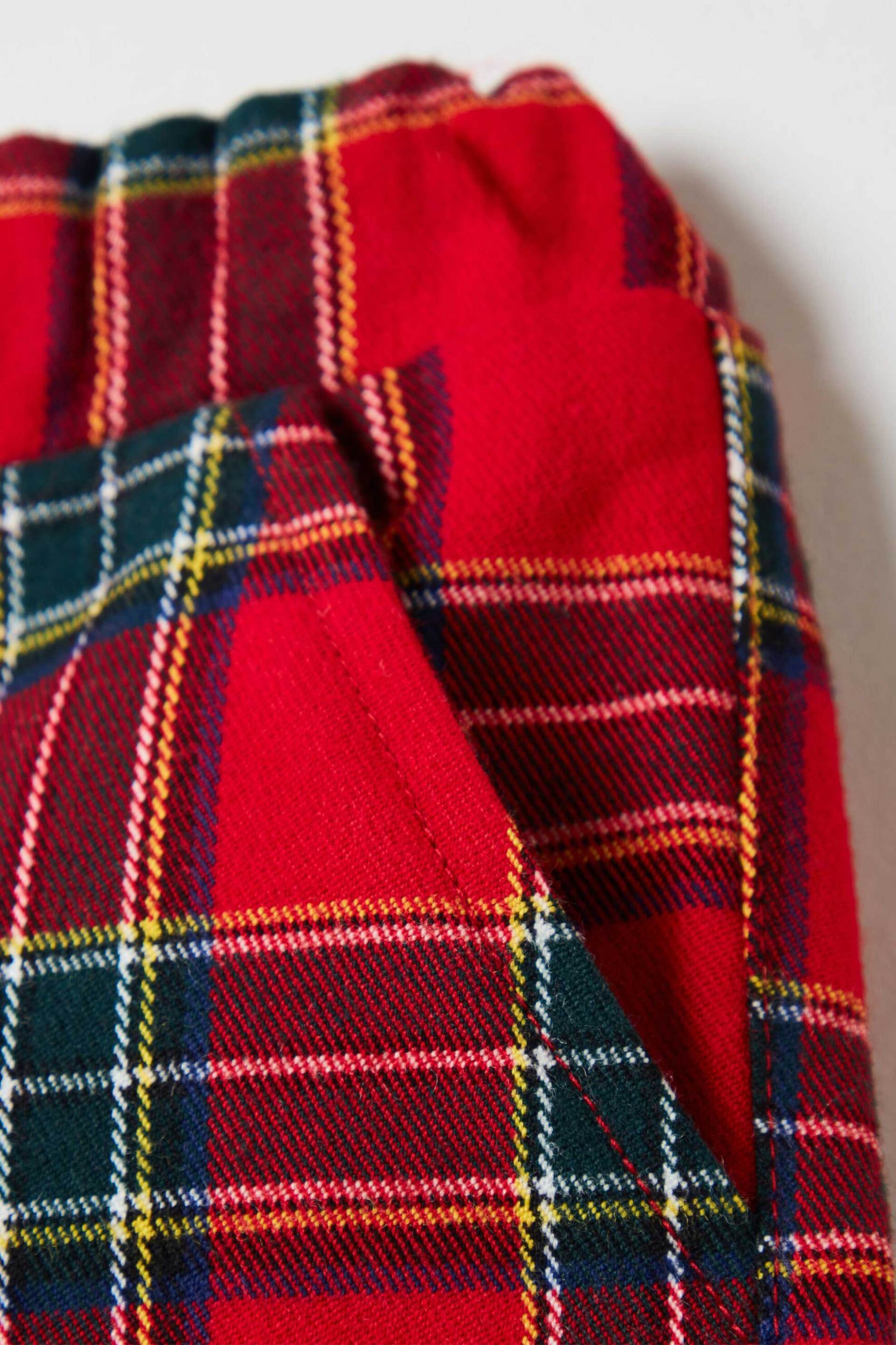 OVS παιδικό σορτς με καρό σχέδιο - 001921291 Κόκκινο φωτογραφία