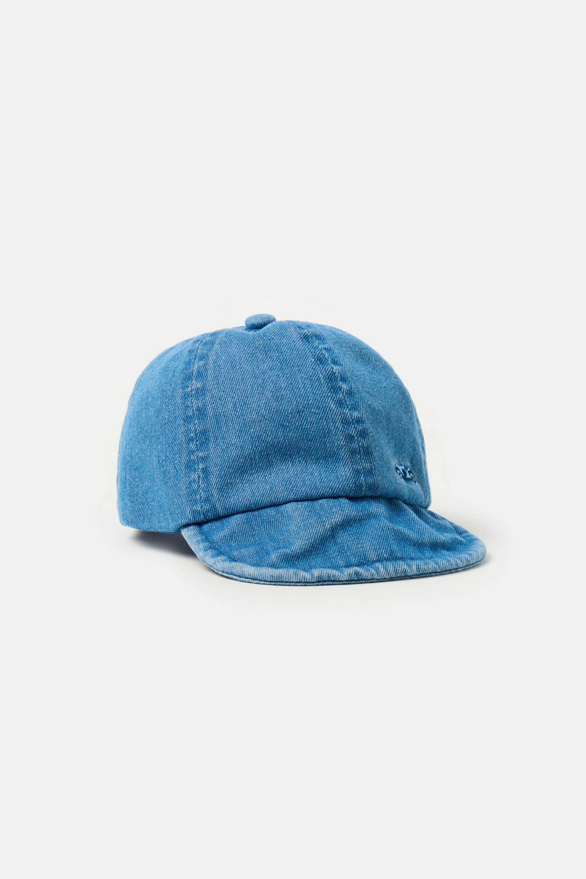 OVS KIDS OVS βρεφικό καπέλο baseball denim με κεντημένη λεπτομέρεια - 002033915 Denim Blue Ανοιχτό