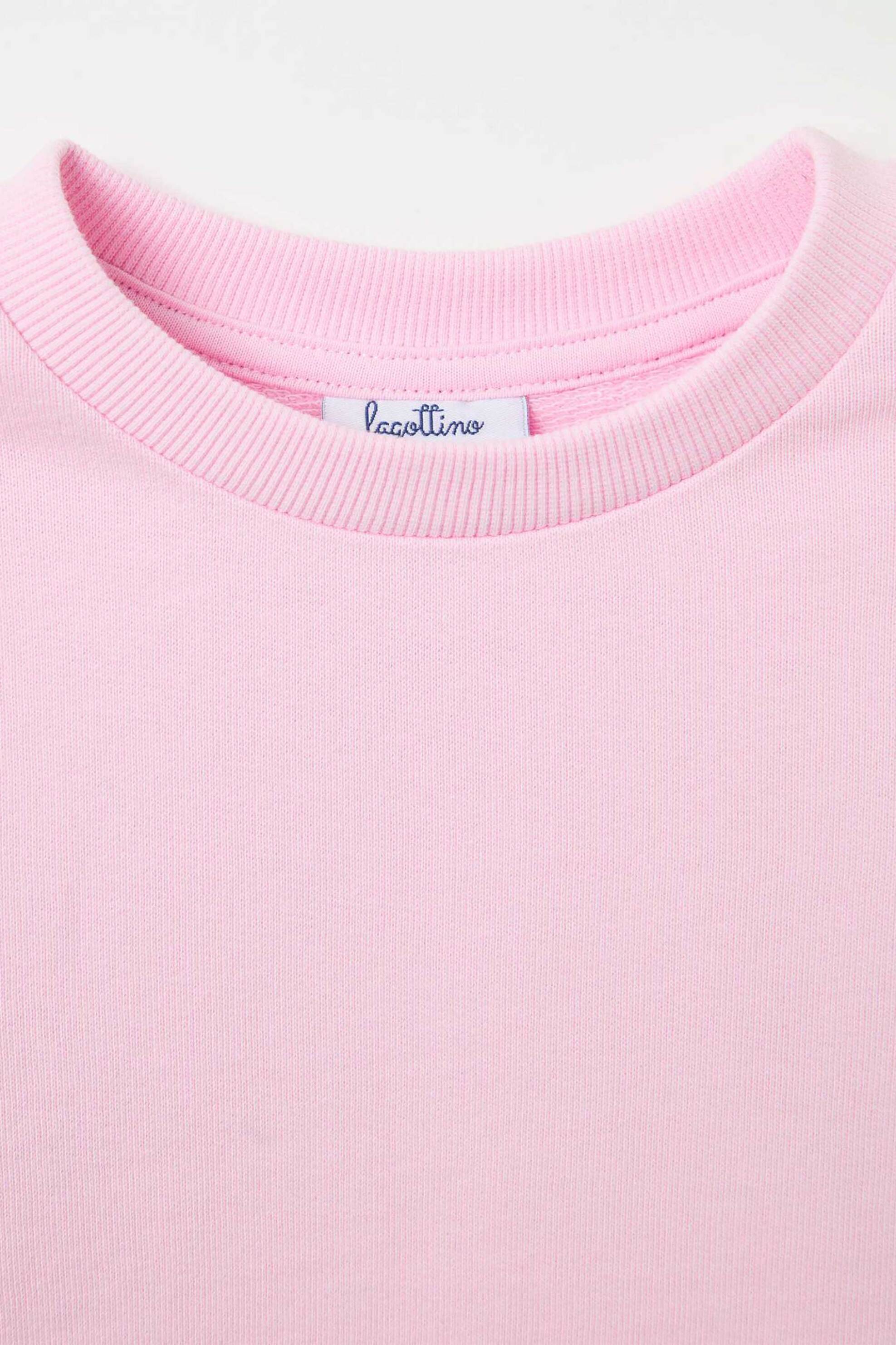 OVS βρεφική μπλούζα φούτερ μονόχρωμο - 002079097 Ροζ φωτογραφία