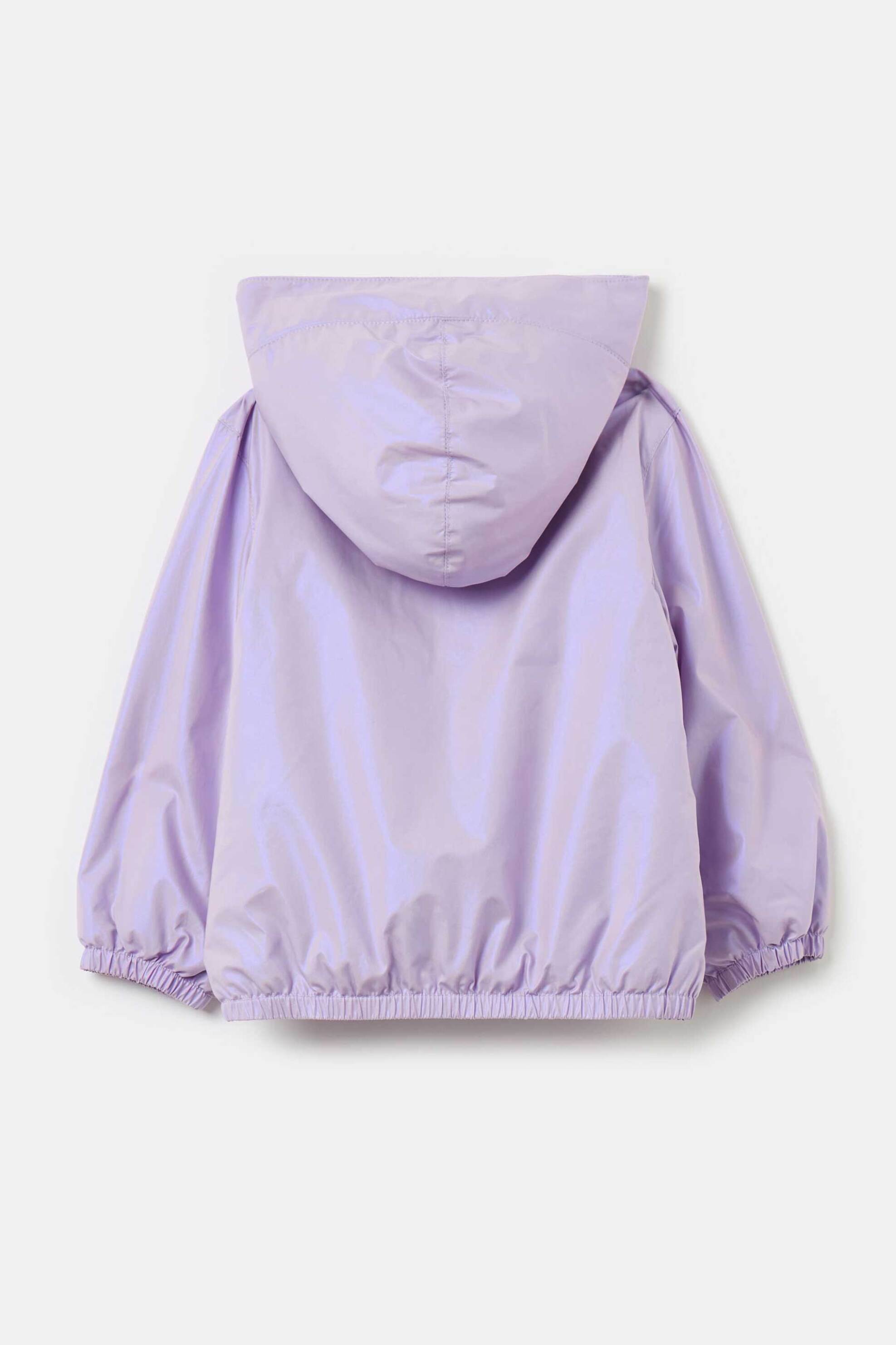 OVS βρεφικό αδιάβροχο μπουφάν με κουκούλα και shiny effect - 002064095 Λιλά φωτογραφία