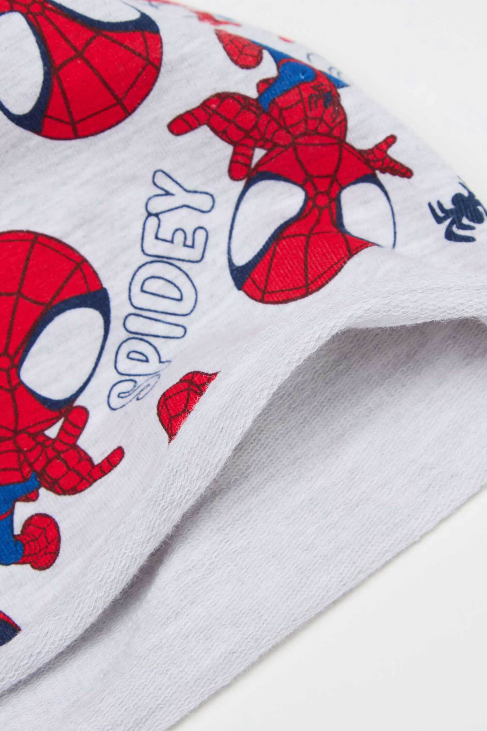 OVS βρεφικός σκούφος με all-over spiderman print - 002256084 Γκρι φωτογραφία