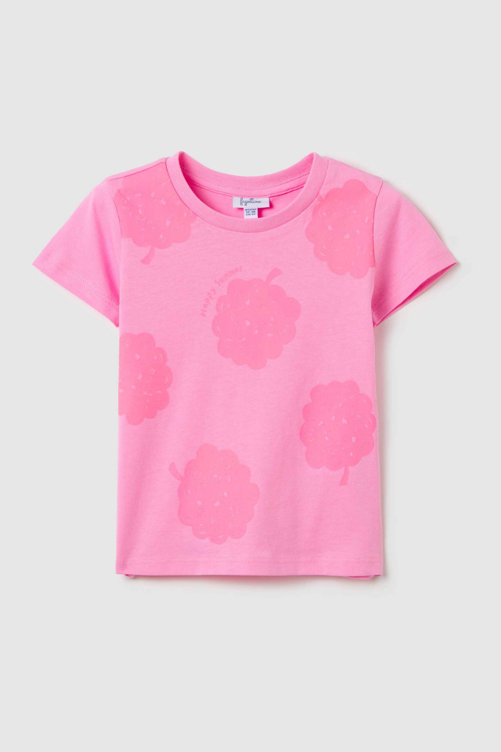 OVS βρεφικό T-shirt με fruits print - 002268750 Ροζ