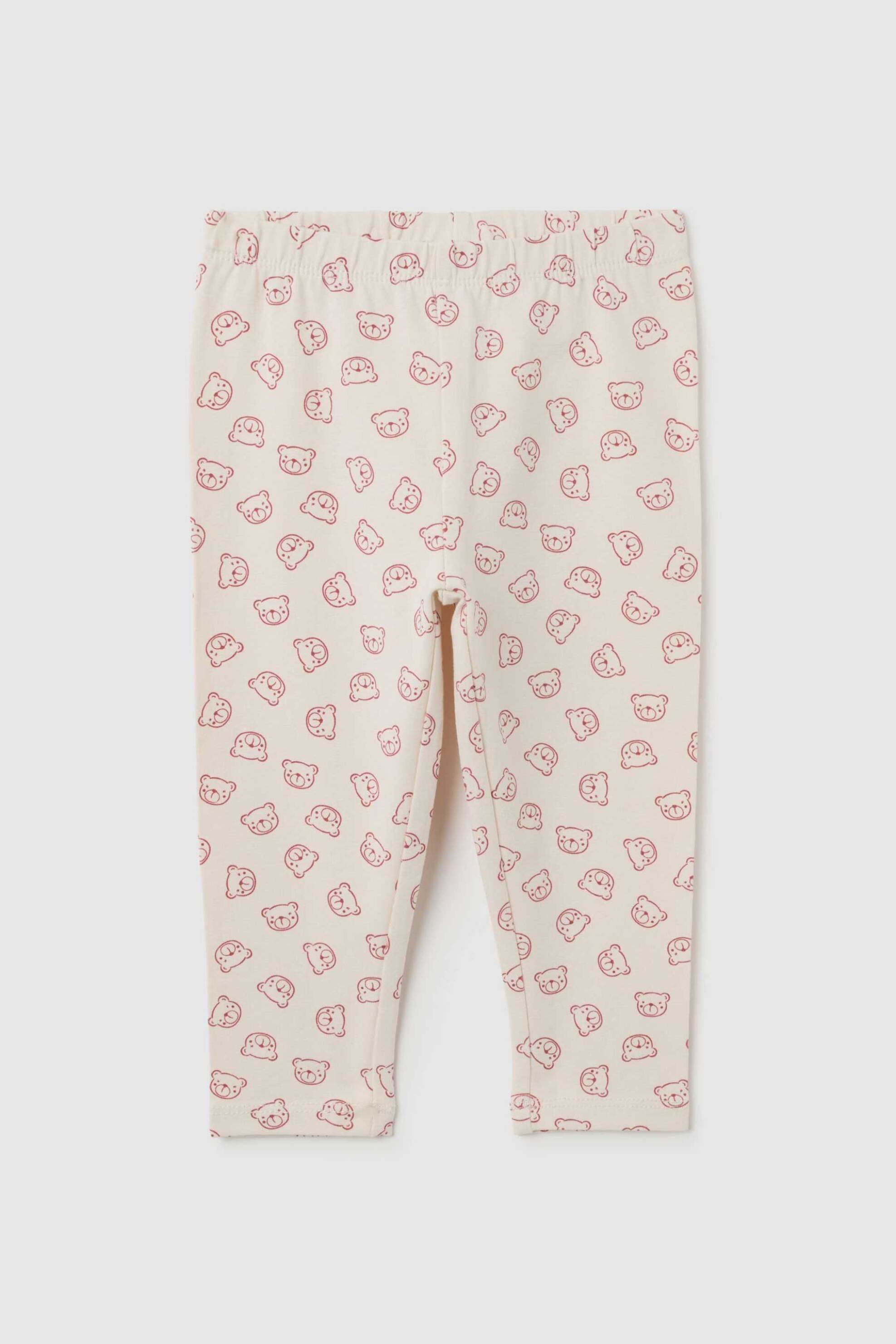 OVS KIDS OVS βρεφικό κολάν με little bear pattern - 002459928 Κρέμ