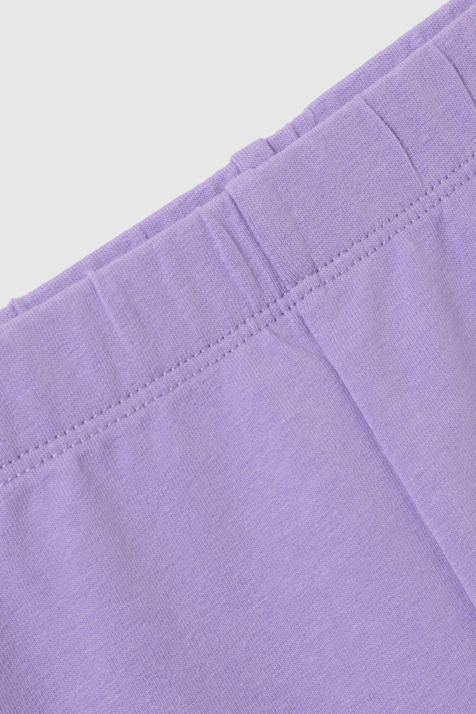 OVS σετ βρεφική μπλούζα φούτερ με print και κολάν Regular Fit (2 τεμάχια) - 002416562 Λευκό φωτογραφία