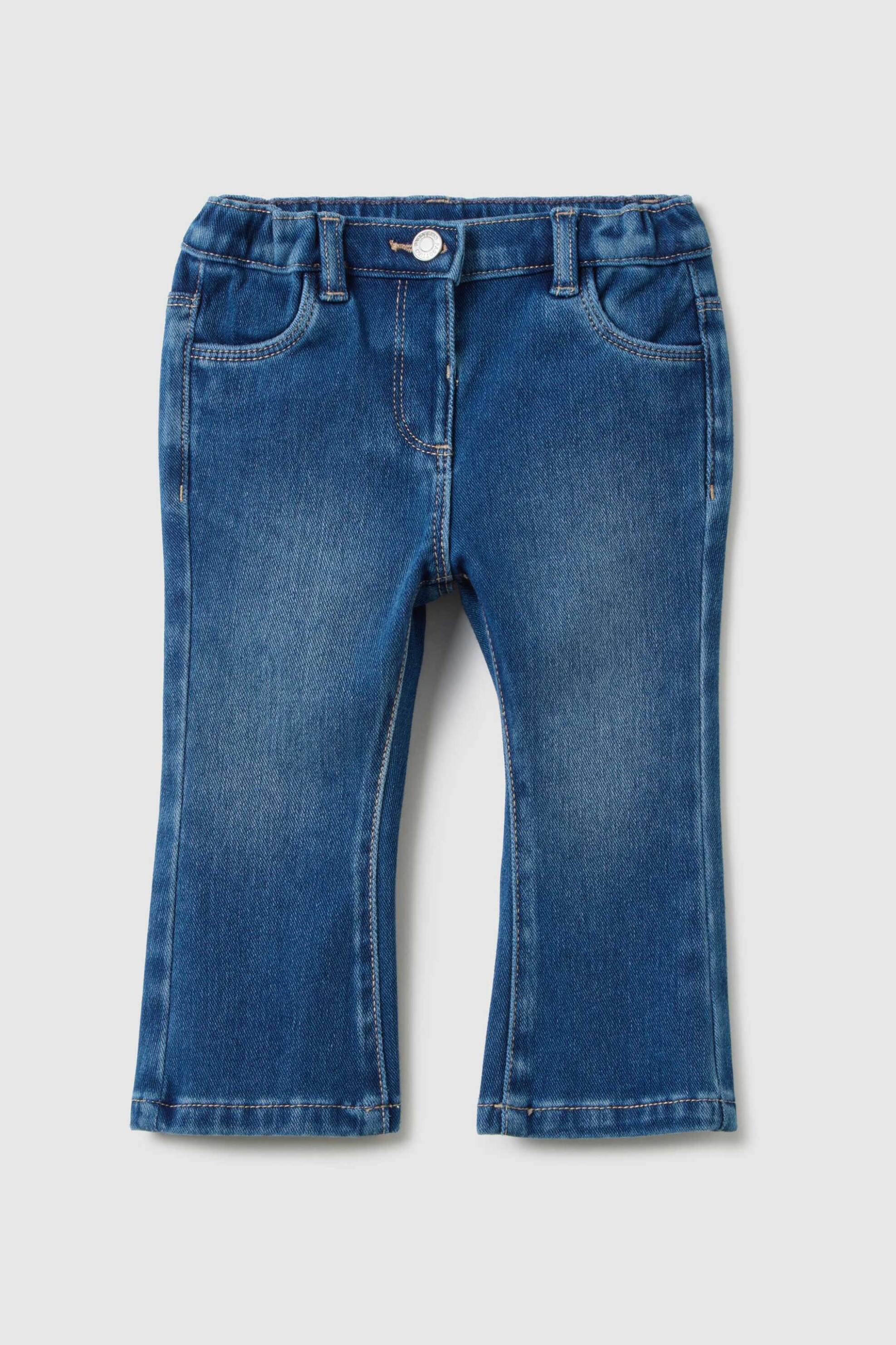 OVS KIDS OVS βρεφικό τζιν παντελόνι Flared Fit - 002444823 Denim Blue