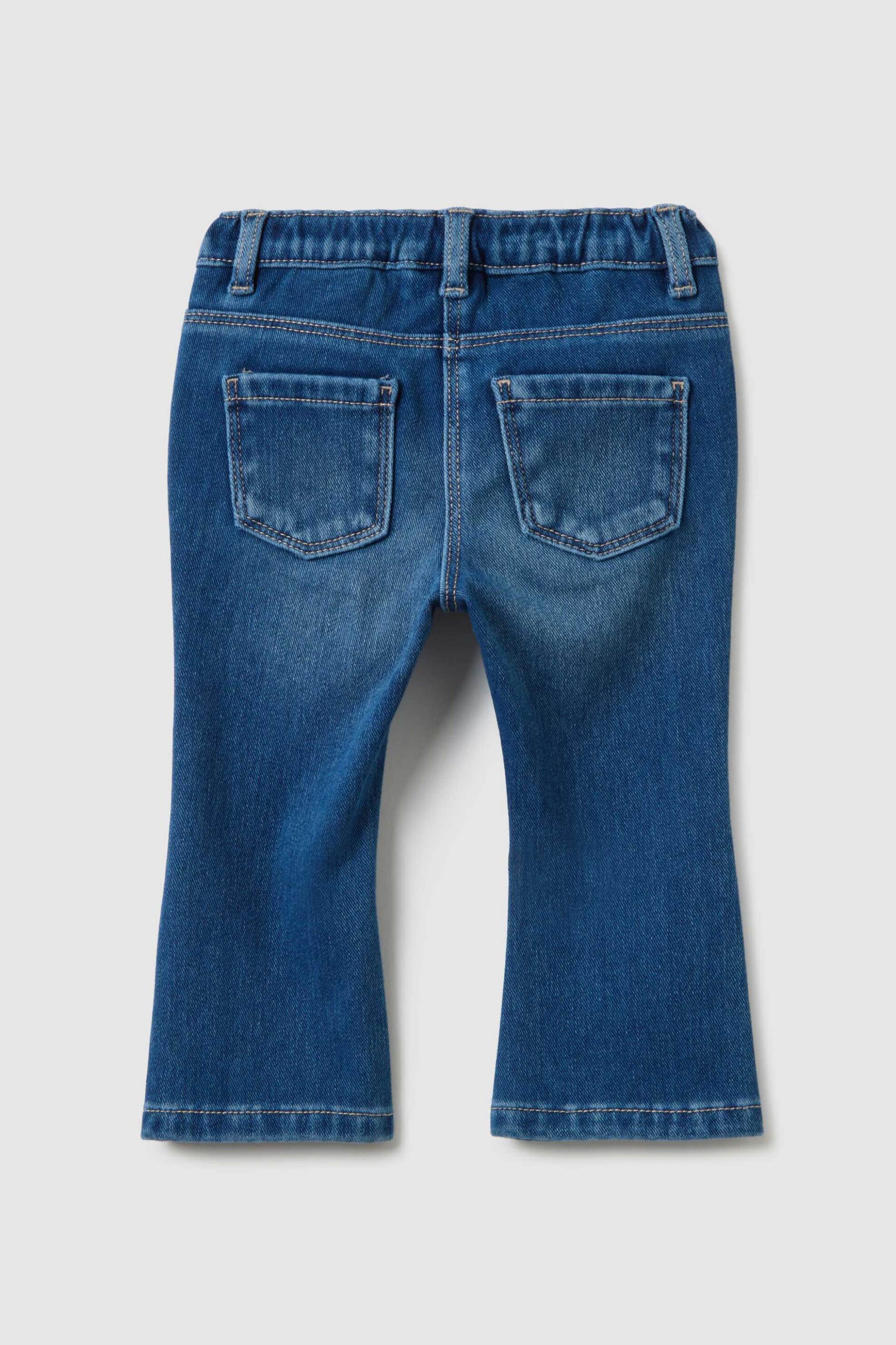 OVS βρεφικό τζιν παντελόνι Flared Fit - 002444823 Denim Blue φωτογραφία