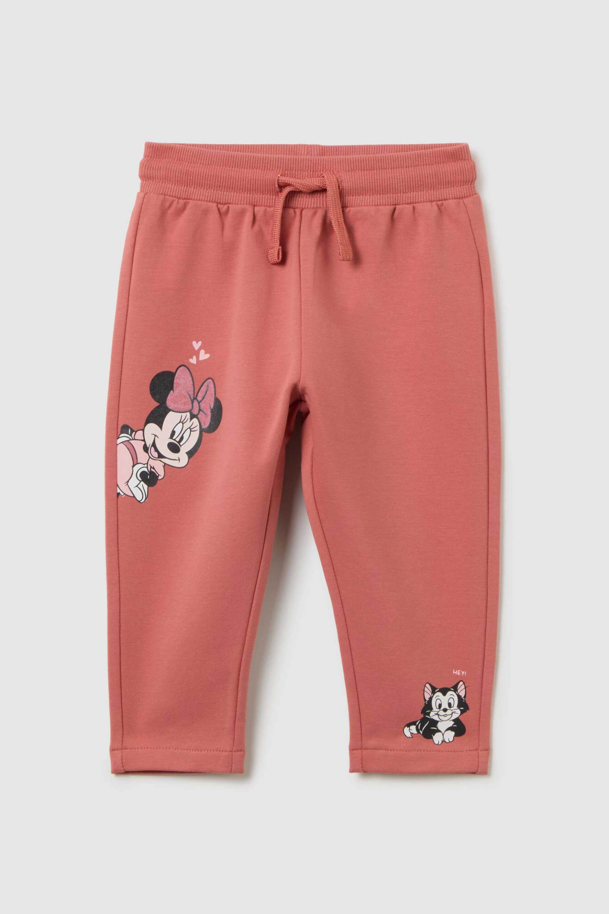 OVS KIDS OVS βρεφικό παντελόνι φόρμας με Minnie Mouse print Regular Fit - 002456894 Ροζ