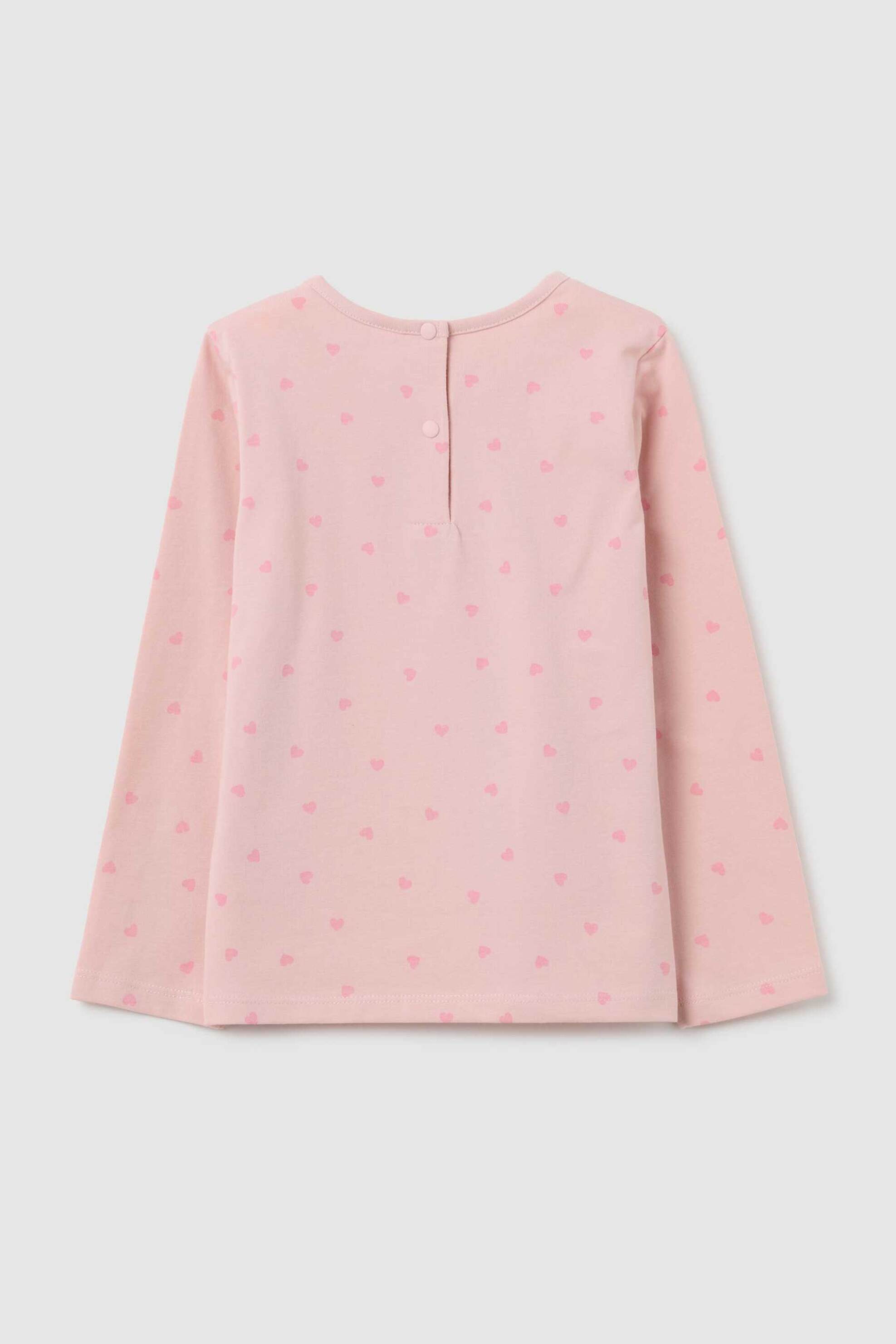 OVS βρεφική μακρυμάνικη μπλούζα με Minnie Mouse & Daisy Duck print Regular Fit - 002456914 Ροζ φωτογραφία