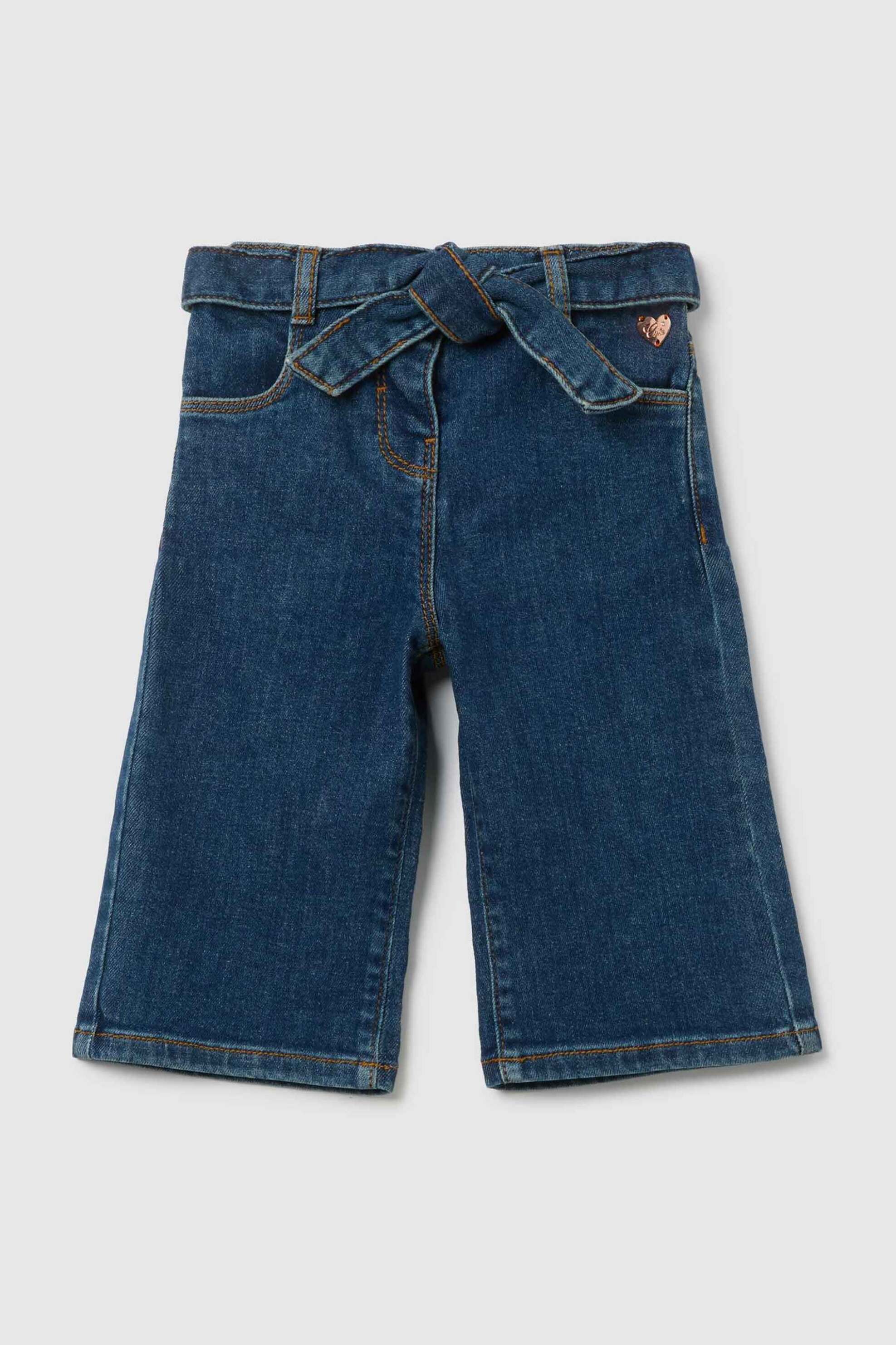 OVS βρεφικό τζιν παντελόνι Flared Fit - 002467152 Denim Blue Σκούρο