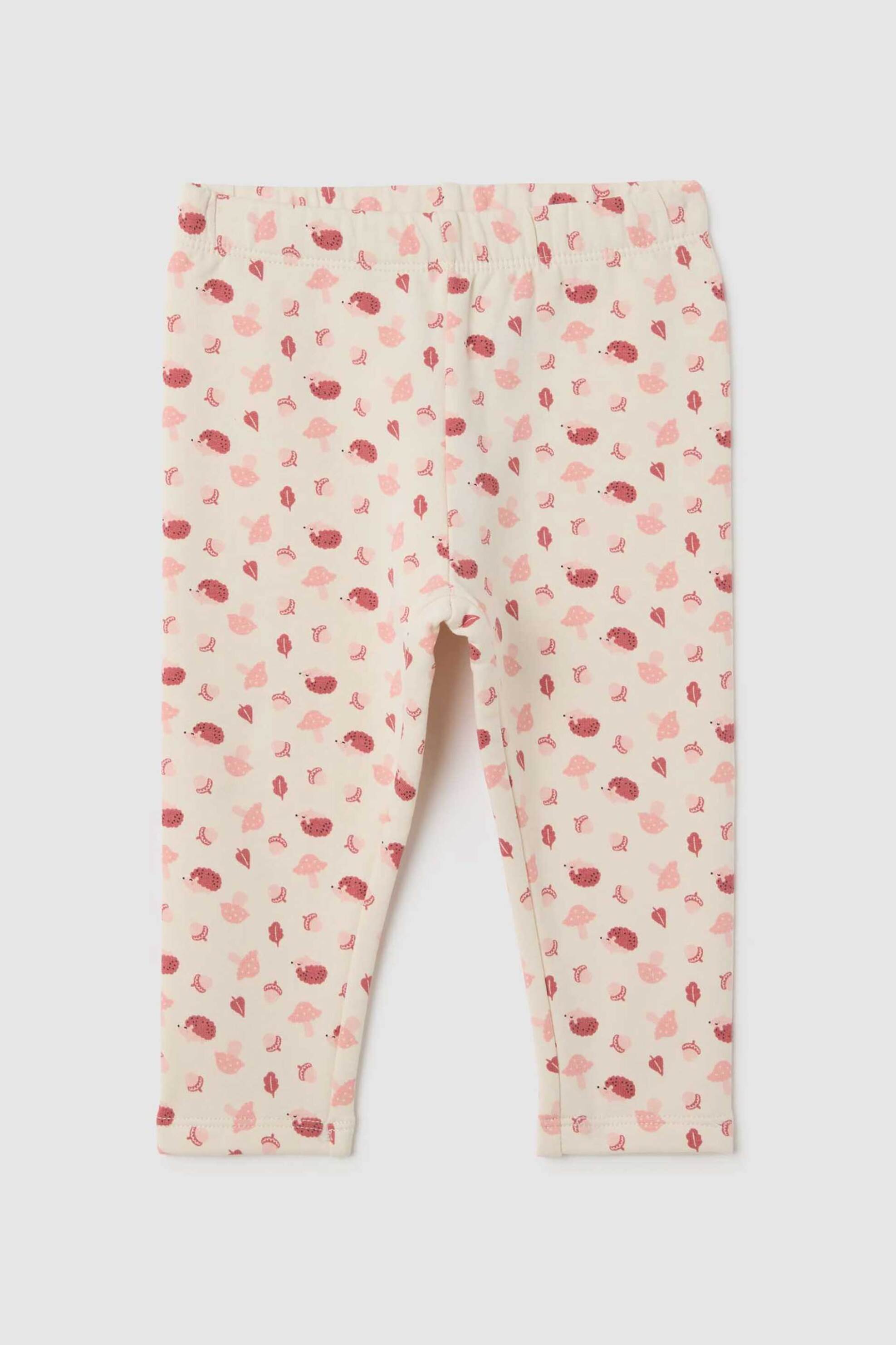 OVS βρεφικό κολάν με all-over print Slim Fit - 002483705 Ροζ