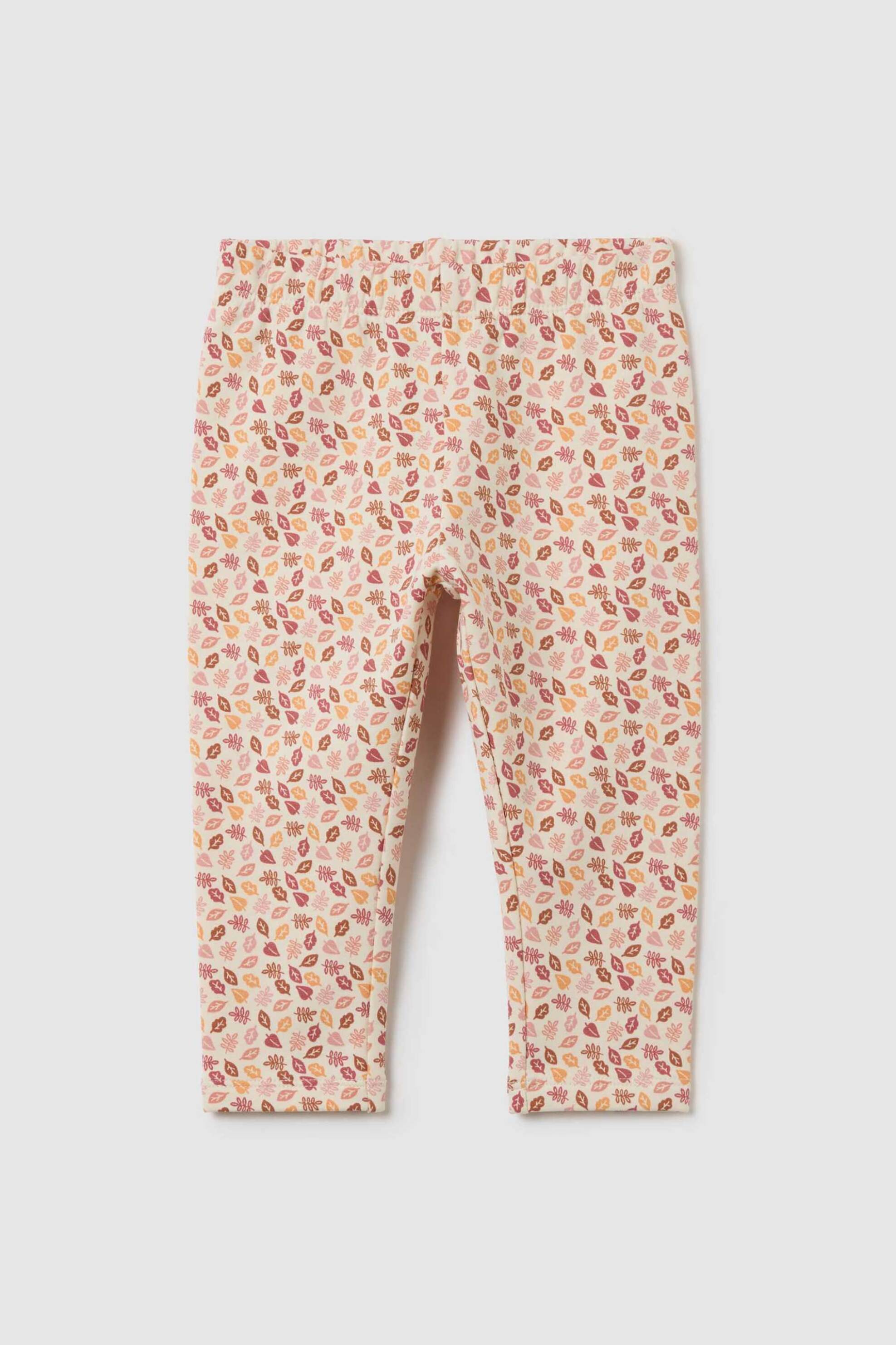 OVS βρεφικό κολάν με all-over print Regular Fit - 002483727 Ροζ