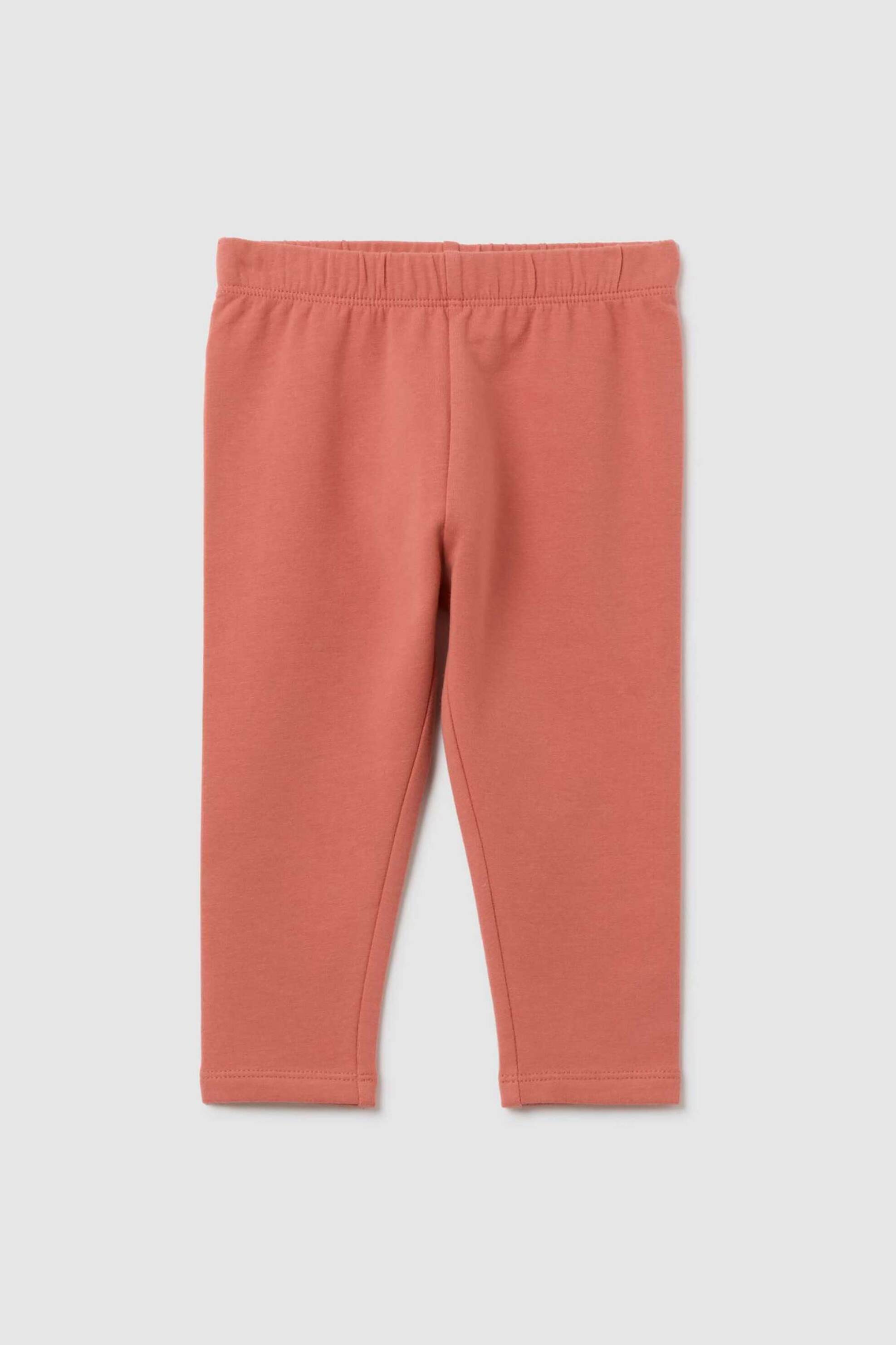 OVS βρεφικό κολάν μονόχρωμο Slim Fit - 002483657 Ροζ