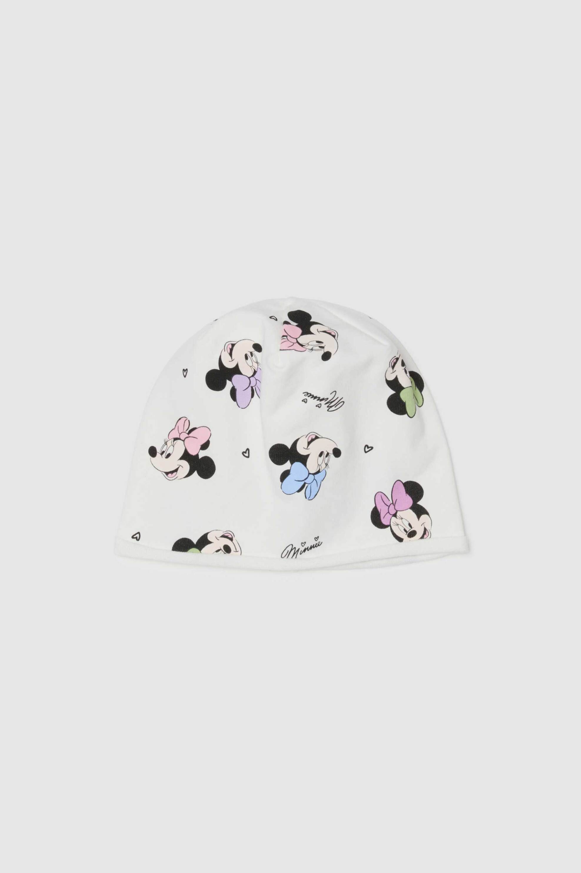 OVS βρεφικός σκούφος με print "Disney" - 002556087 Λευκό