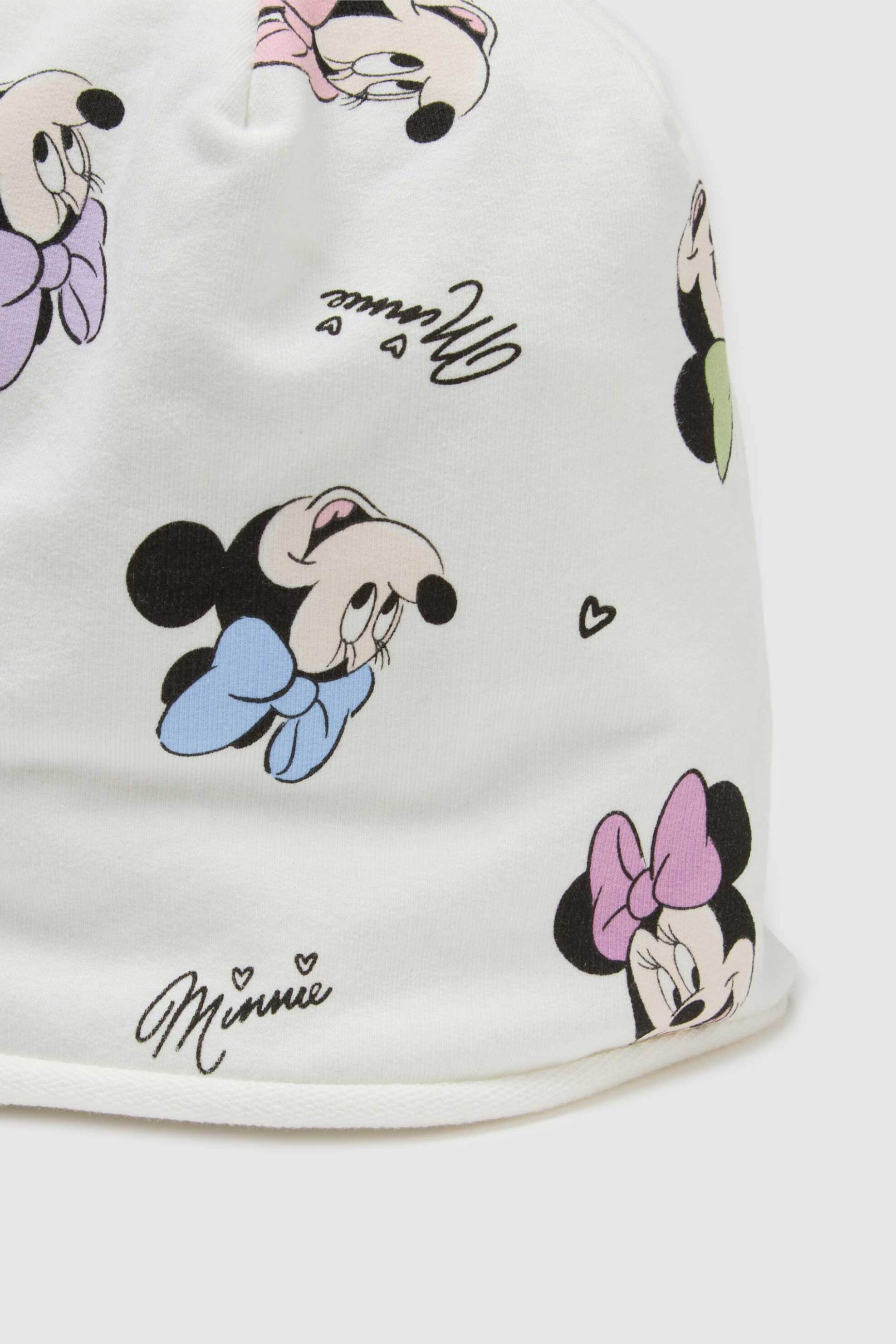 OVS βρεφικός σκούφος με print "Disney" - 002556087 Λευκό φωτογραφία