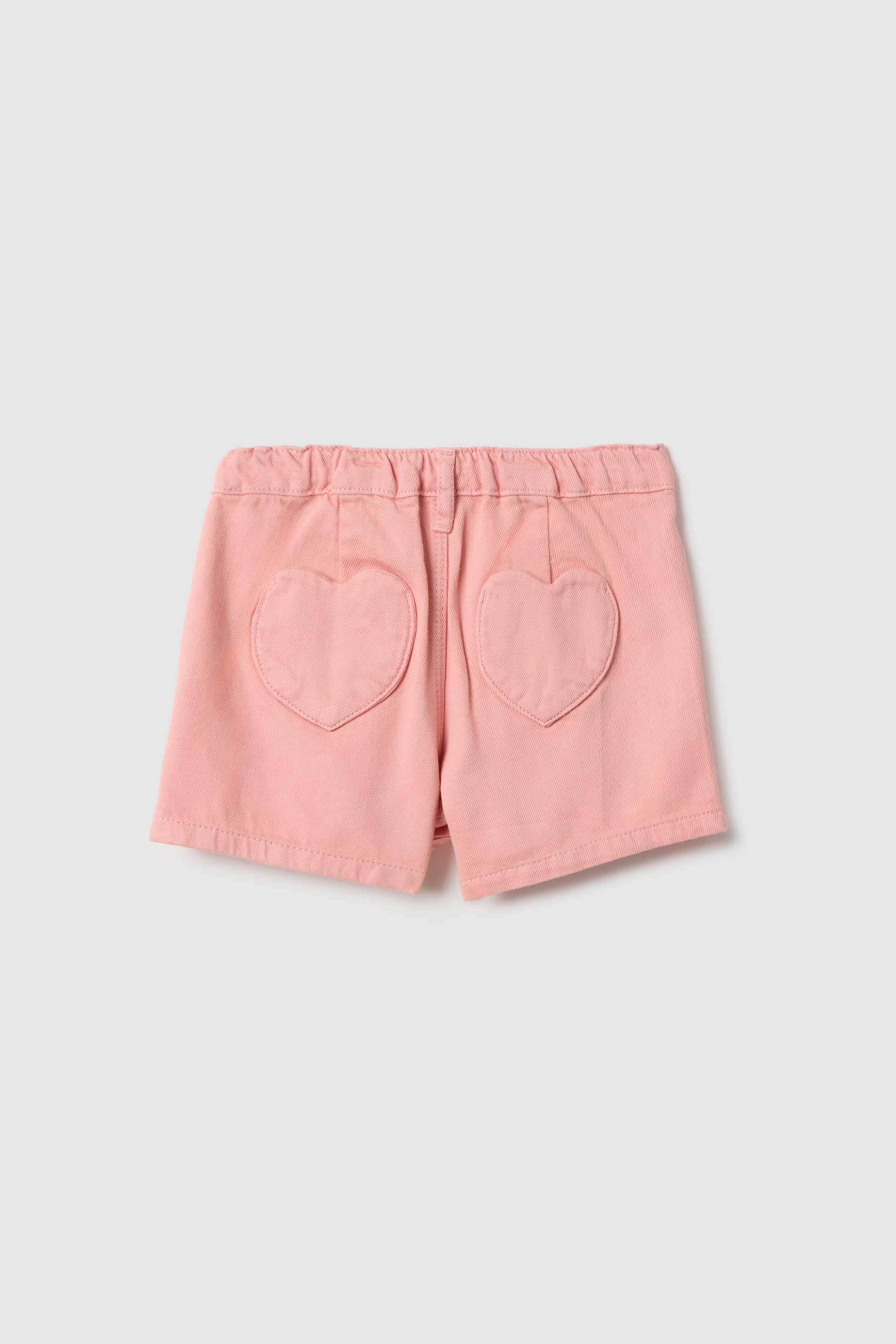 OVS βρεφική denim φούστα/σορτς Regular Fit - 002514550 Ροζ φωτογραφία