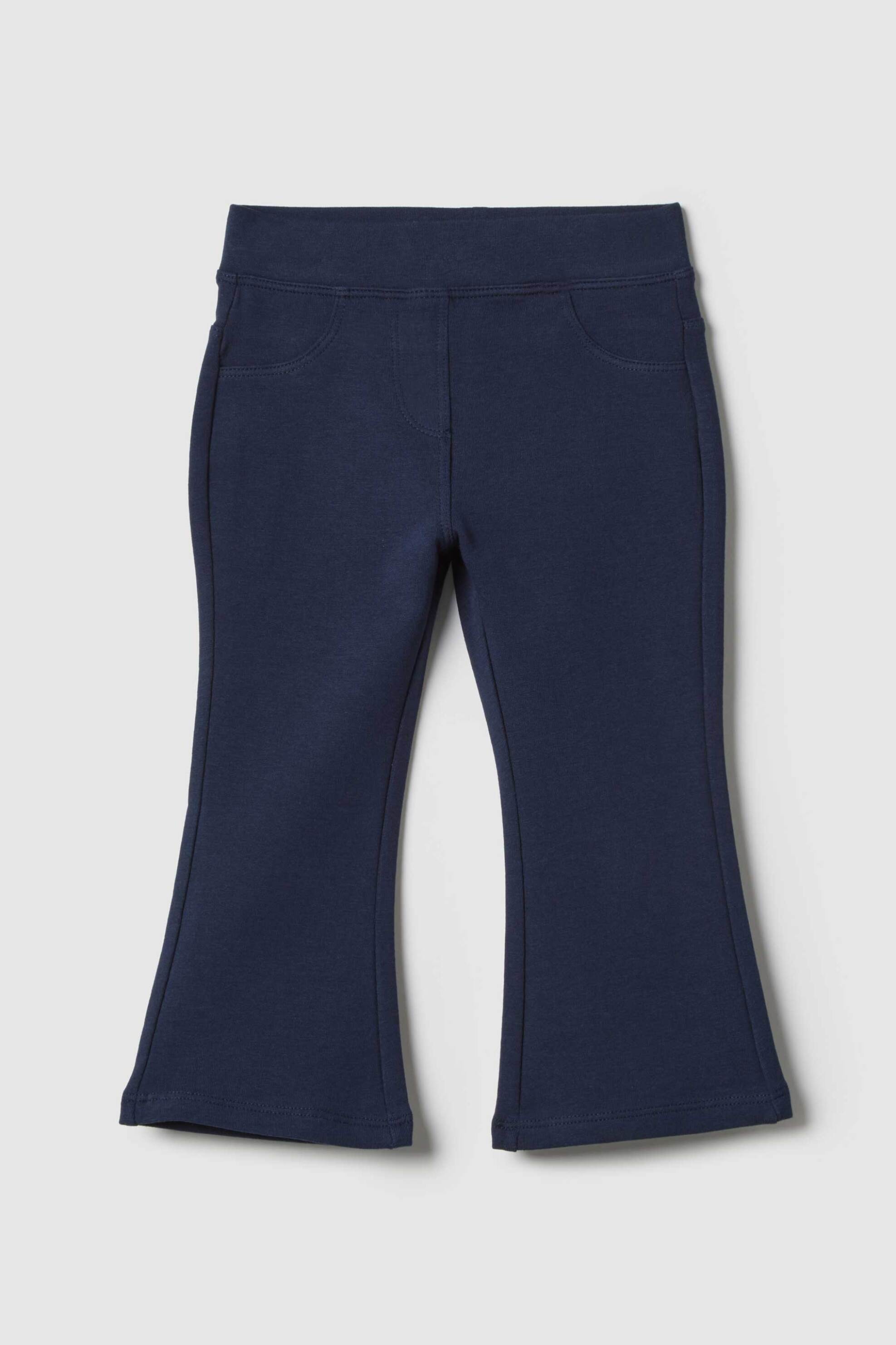 OVS βρεφικό κολάν μονόχρωμο Slim Fit - 002553145 Μπλε Σκούρο