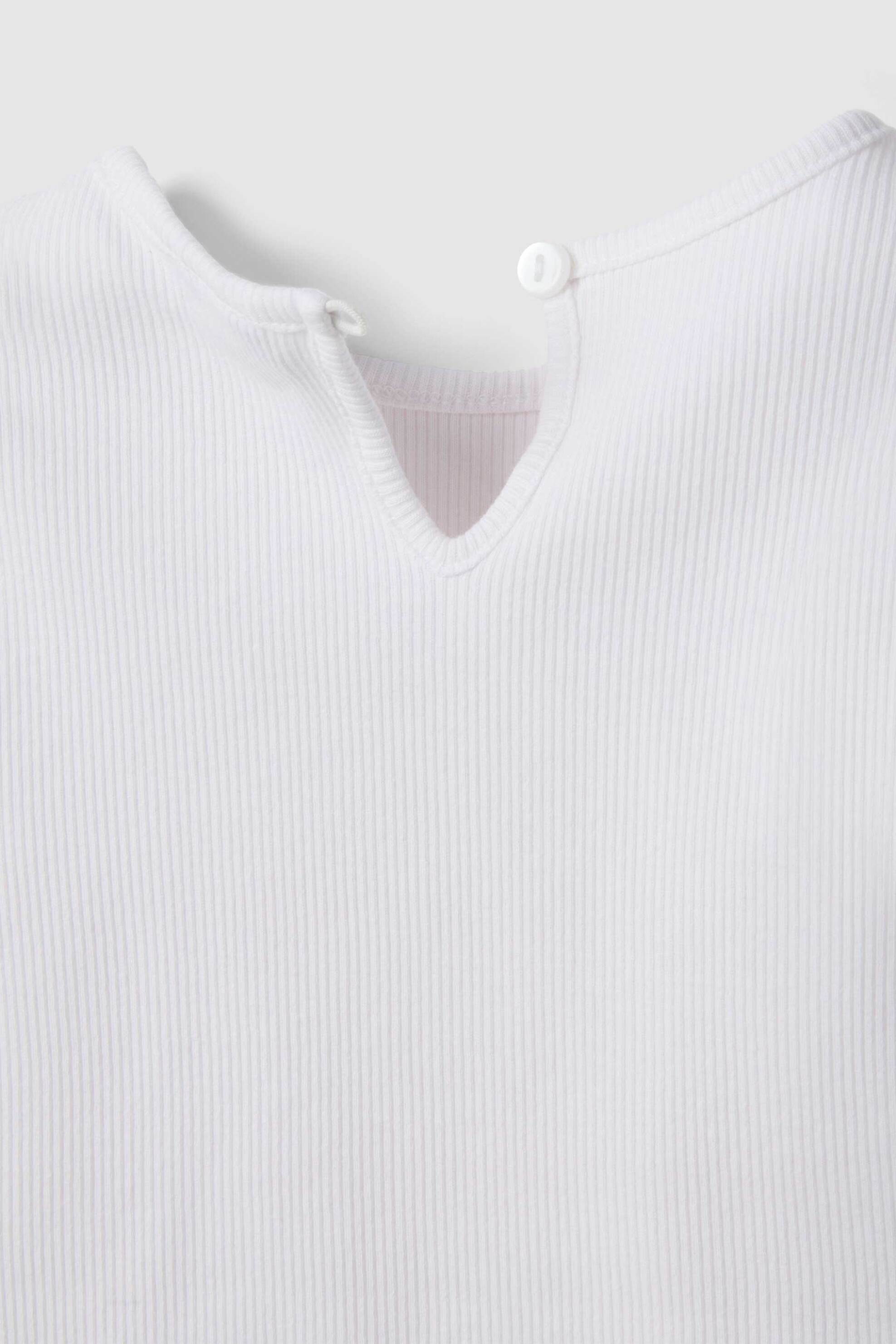OVS βρεφικό T-shirt με print Regular Fit - 002576674 Λευκό φωτογραφία