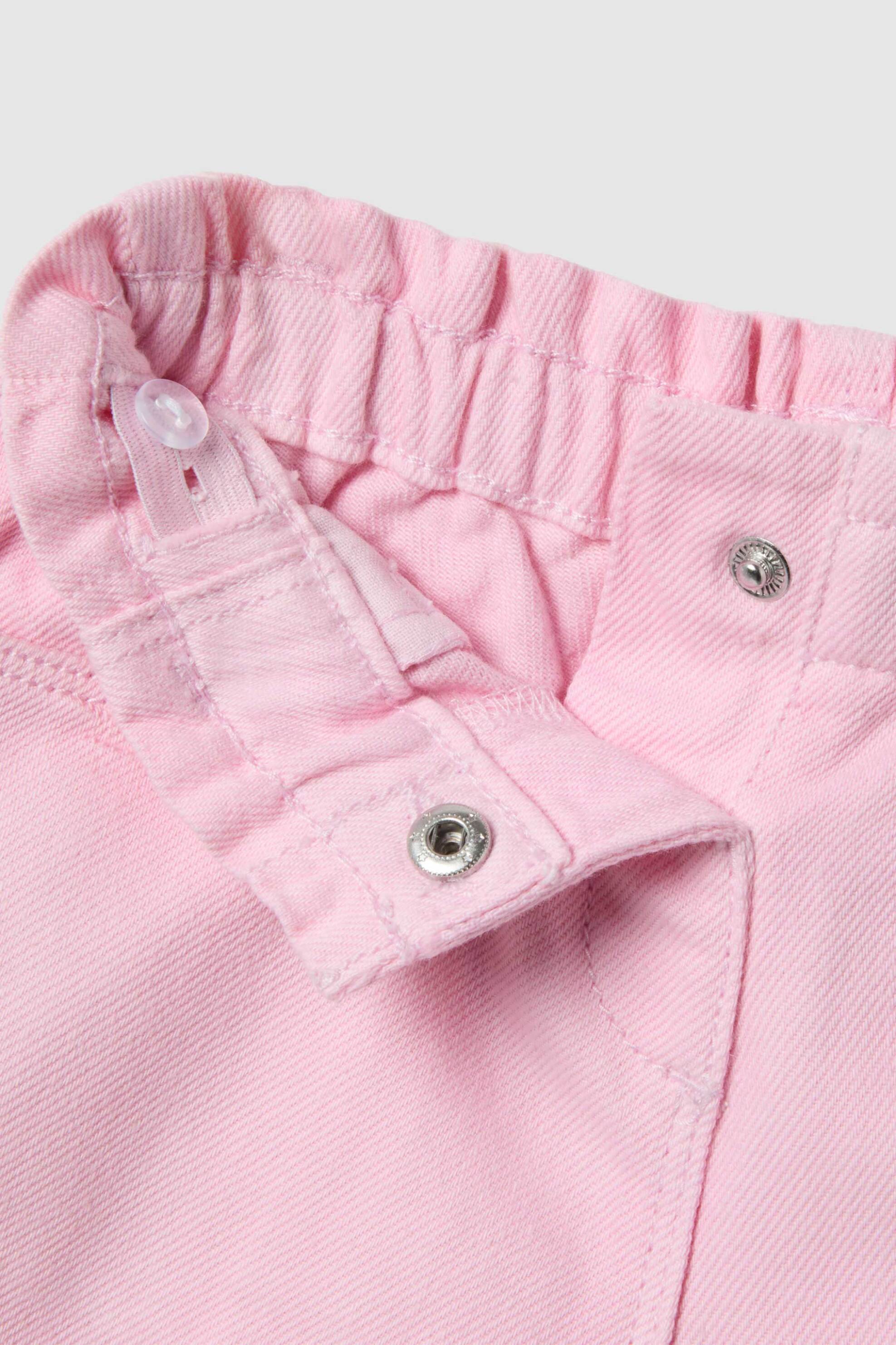 OVS βρεφική denim σορτς Regular Fit - 002559723 Ροζ φωτογραφία