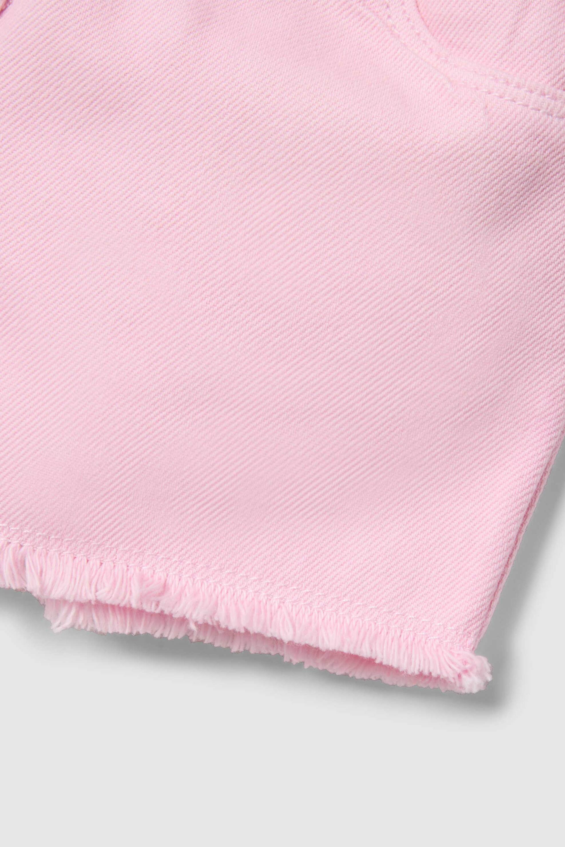 OVS βρεφική denim σορτς Regular Fit - 002559723 Ροζ φωτογραφία