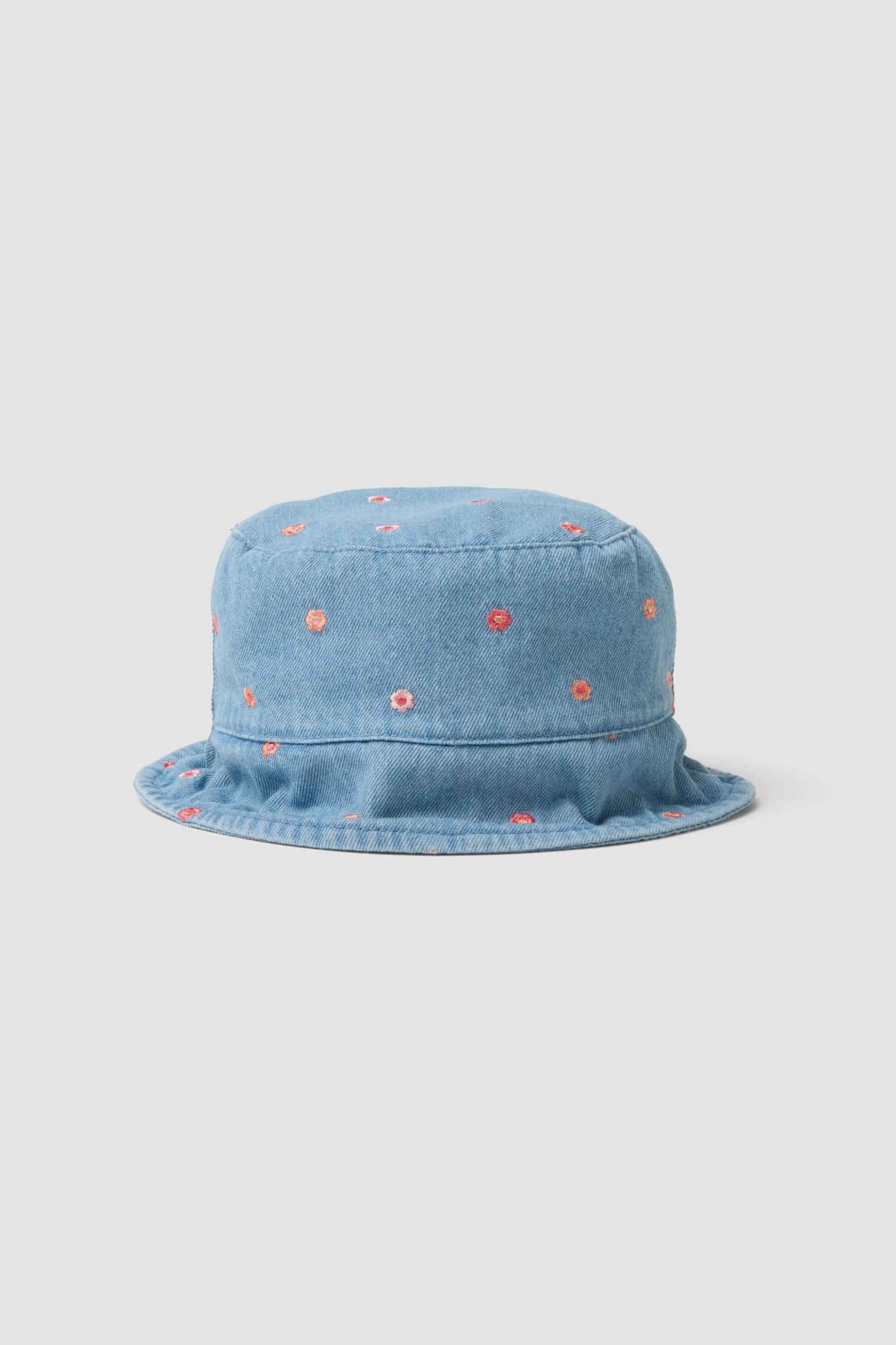 OVS βρεφικό καπέλο bucket με all-over print - 002616740 Denim Blue