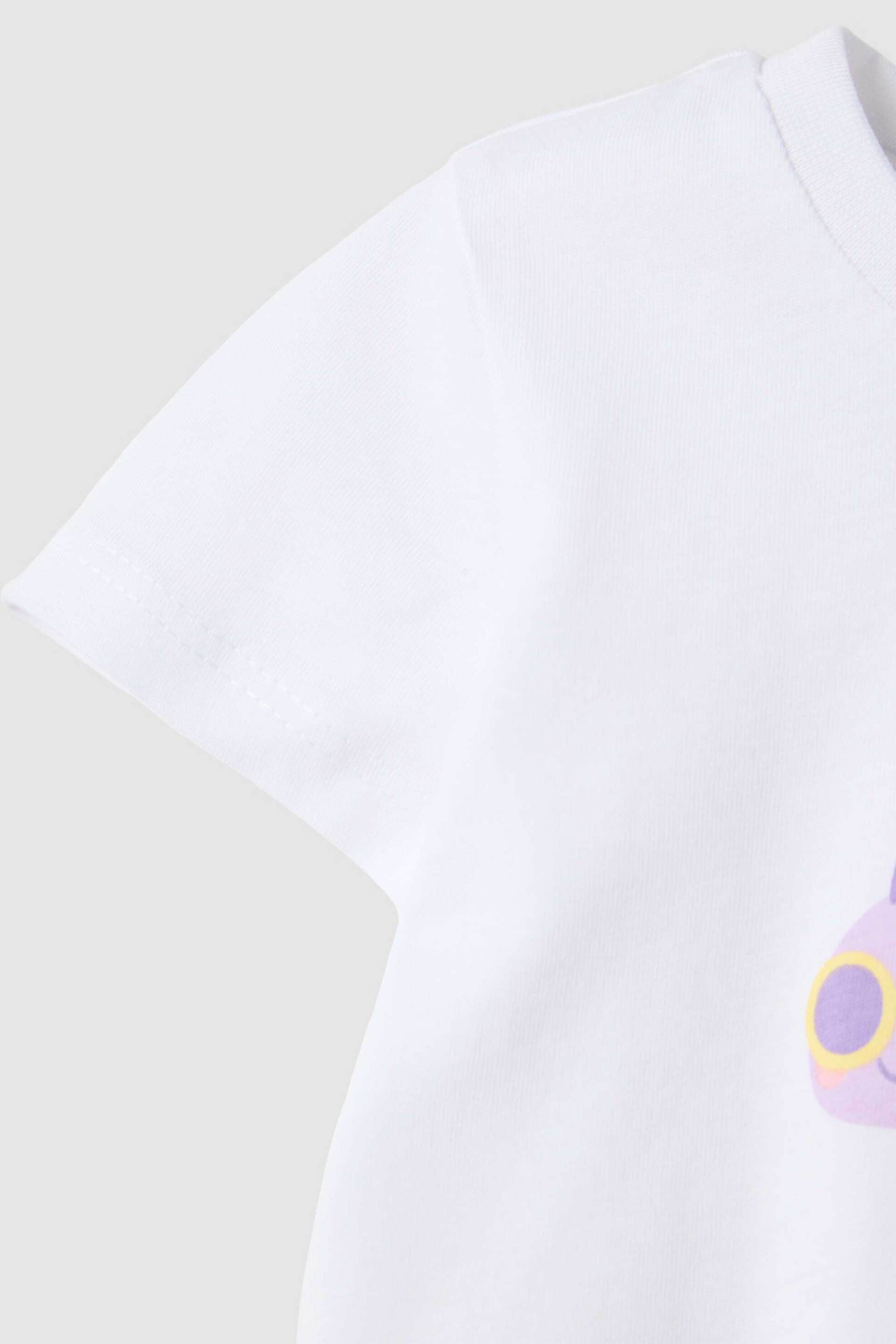 OVS βρεφικό T-shirt με print Regular Fit - 002682150 Λευκό φωτογραφία