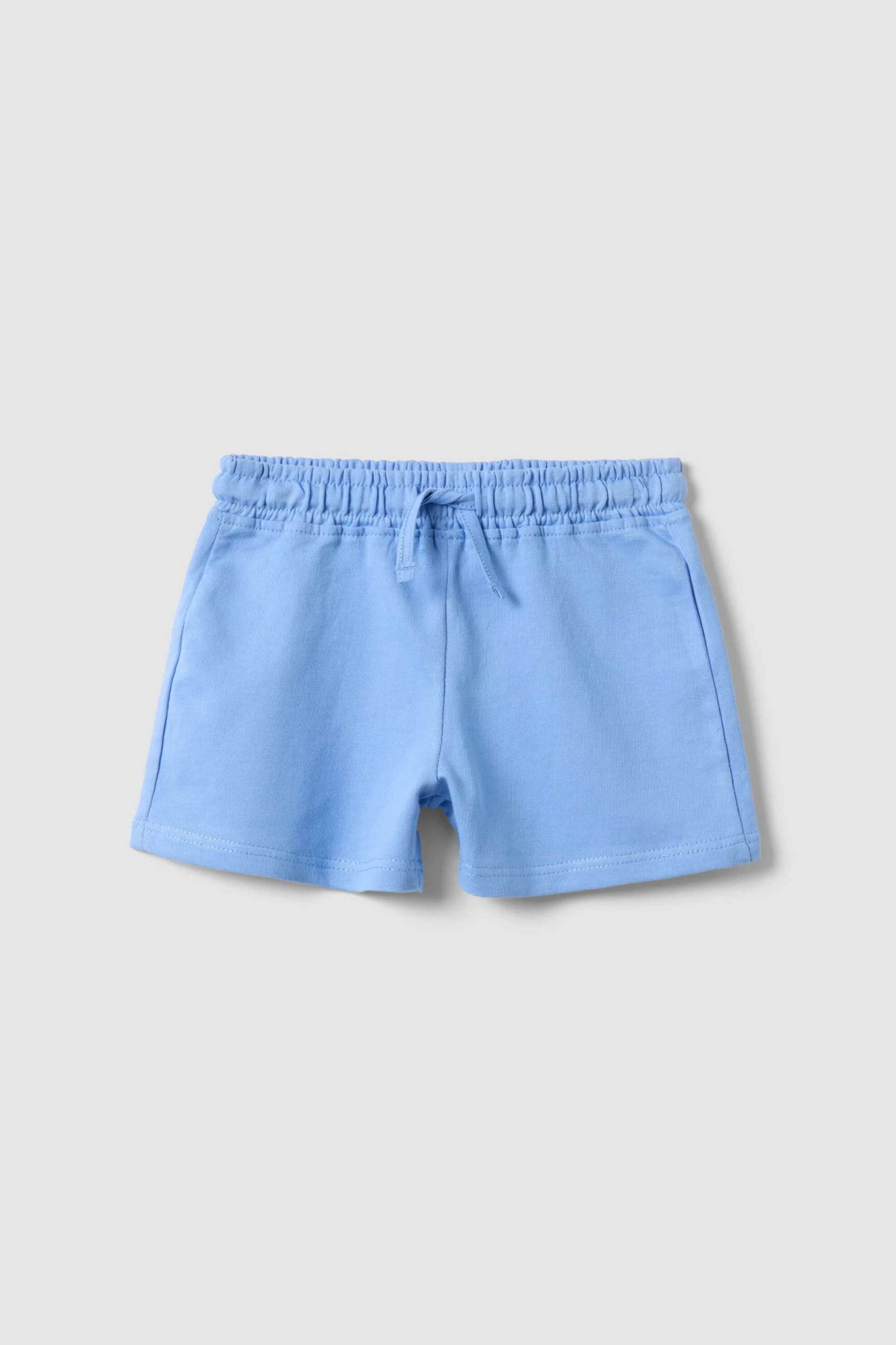 OVS βρεφικό σορτς μονόχρωμο Regular Fit - 002649672 Γαλάζιο