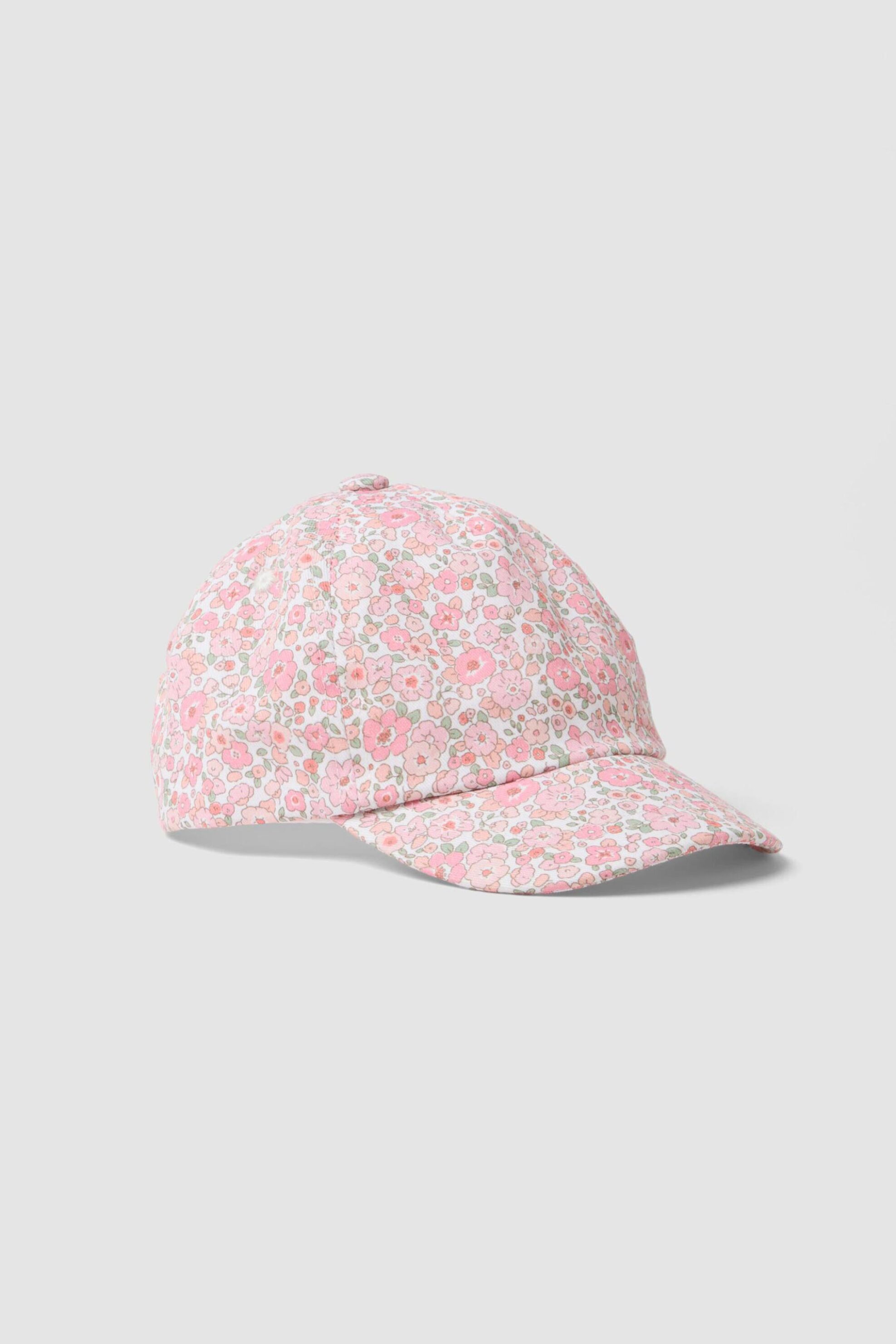 OVS βρεφικό καπέλο με floral print - 002684586 Λευκό