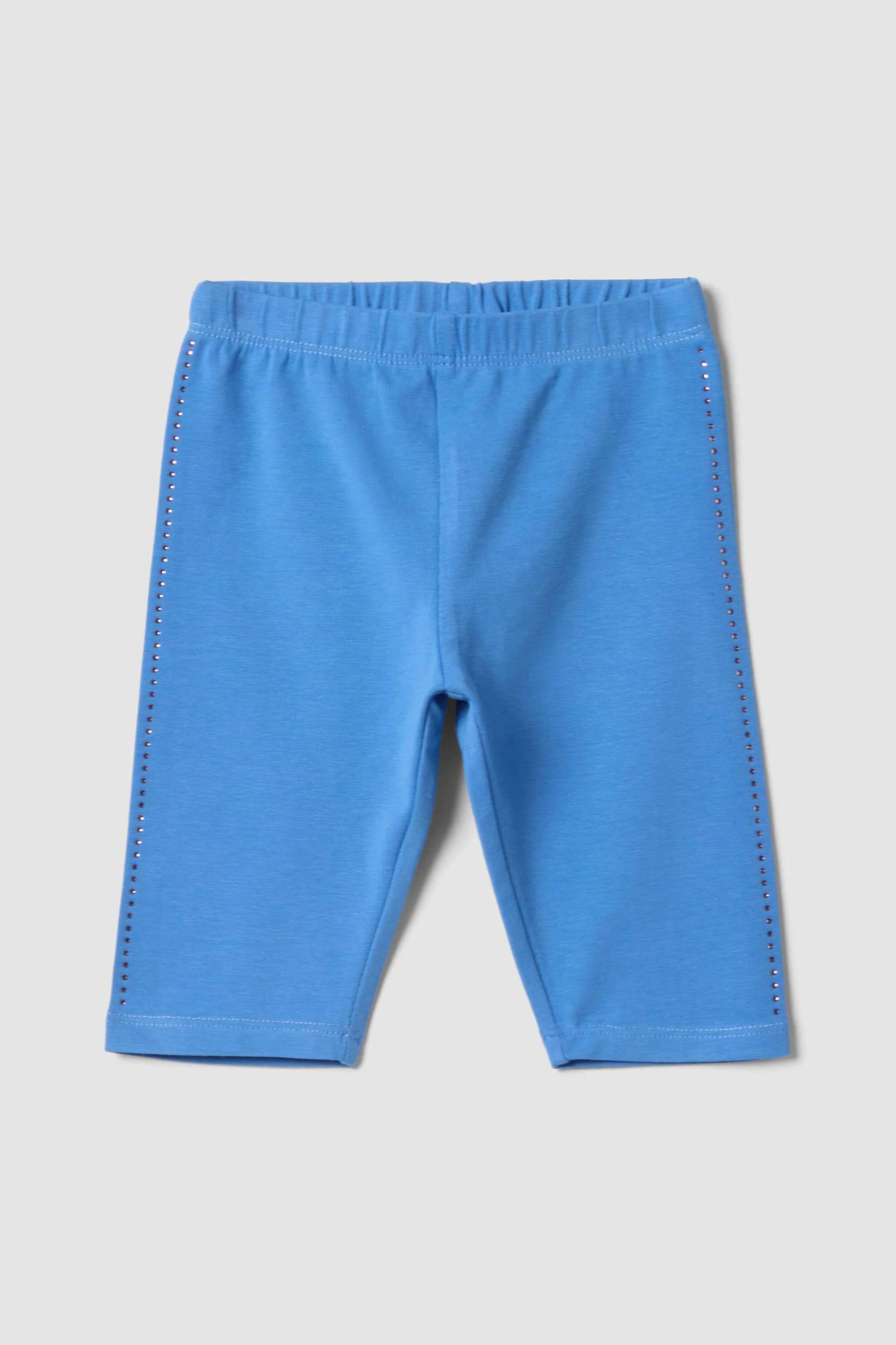 OVS βρεφικό κολάν μονόχρωμο Regular Fit - 002691688 Μπλε