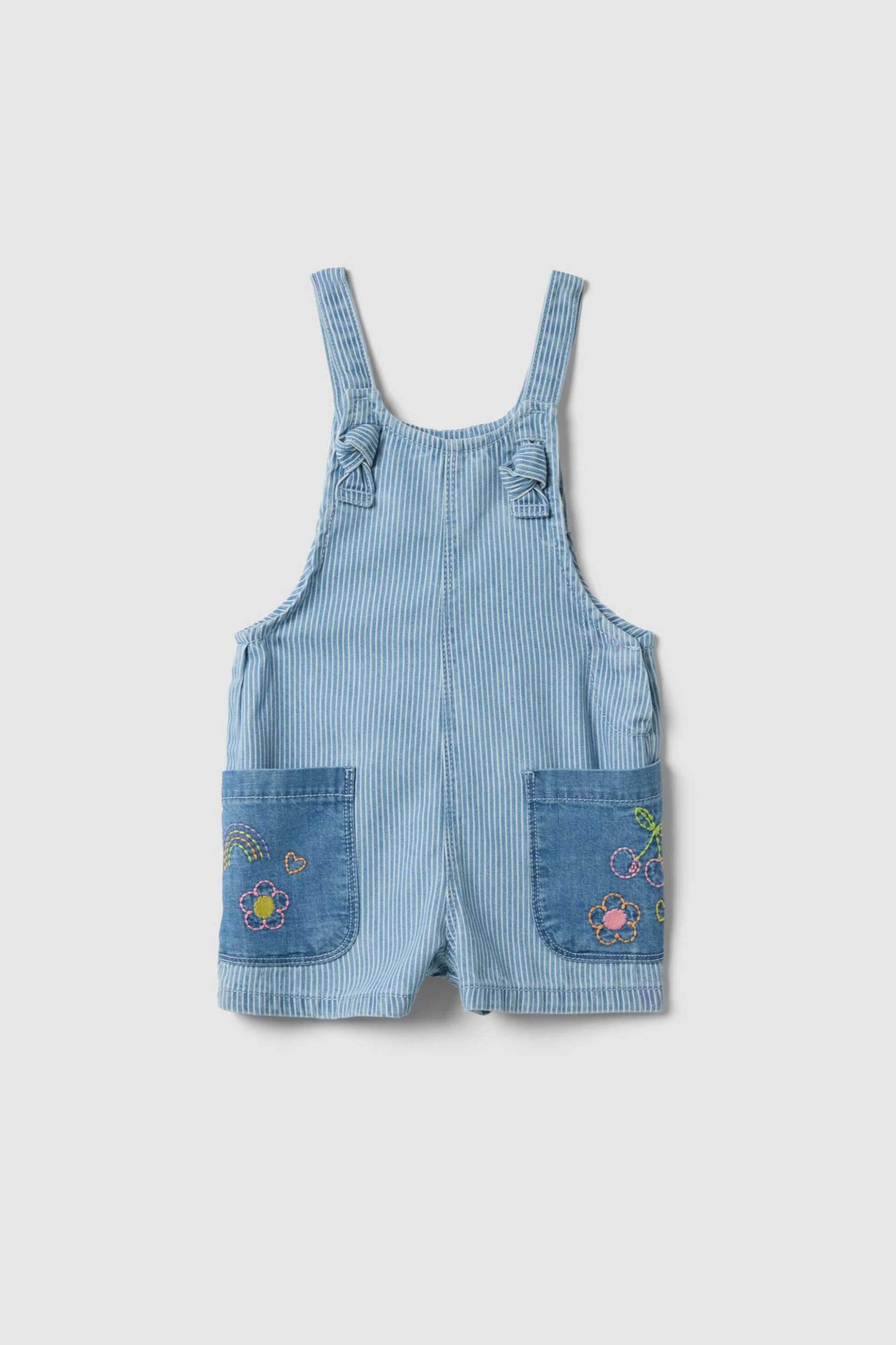 OVS βρεφική denim σαλοπέτα Regular Fit - 002576665 Denim Blue