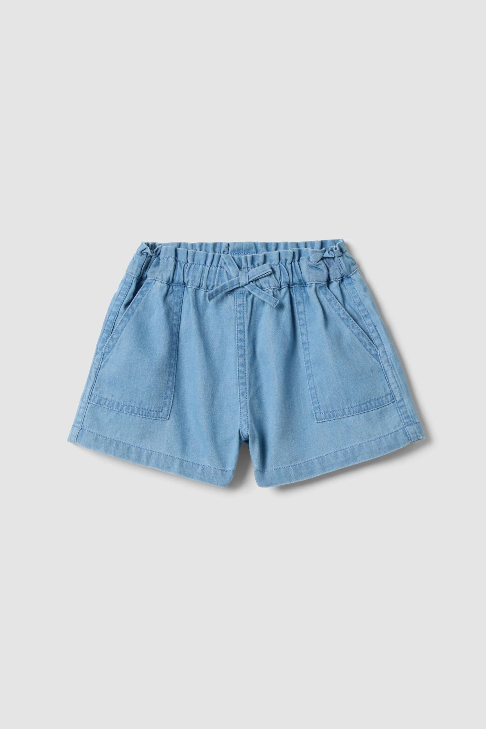 OVS βρεφικό denim σορτς Regular Fit - 002694719 Denim Blue
