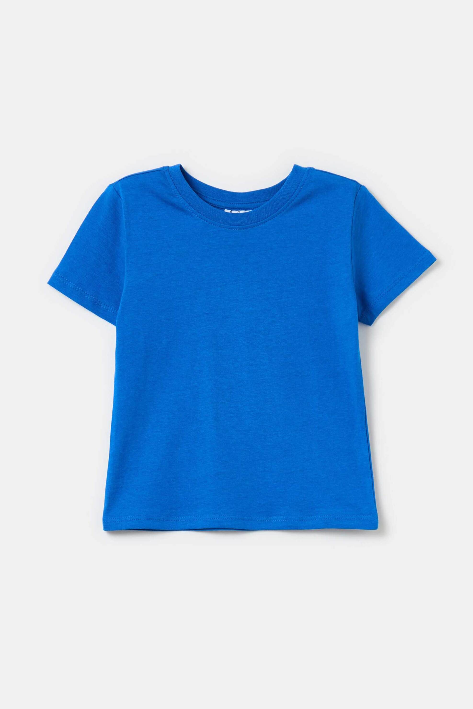 OVS βρεφικό μονόχρωμο T-shirt - 002045046 Μπλε