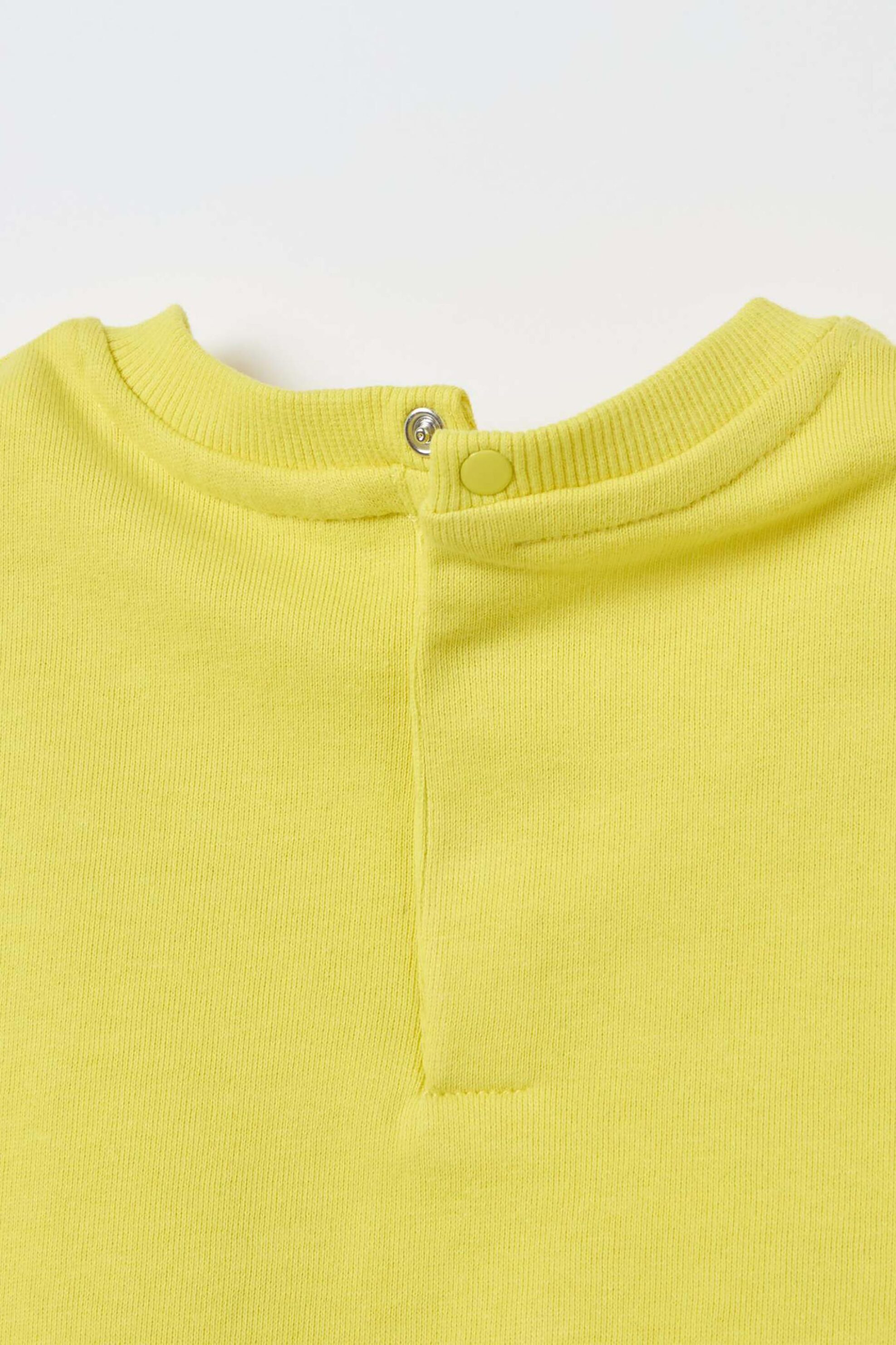 OVS βρεφική μπλούζα φούτερ με dinosaur print Regular Fit - 002080367 Κίτρινο φωτογραφία