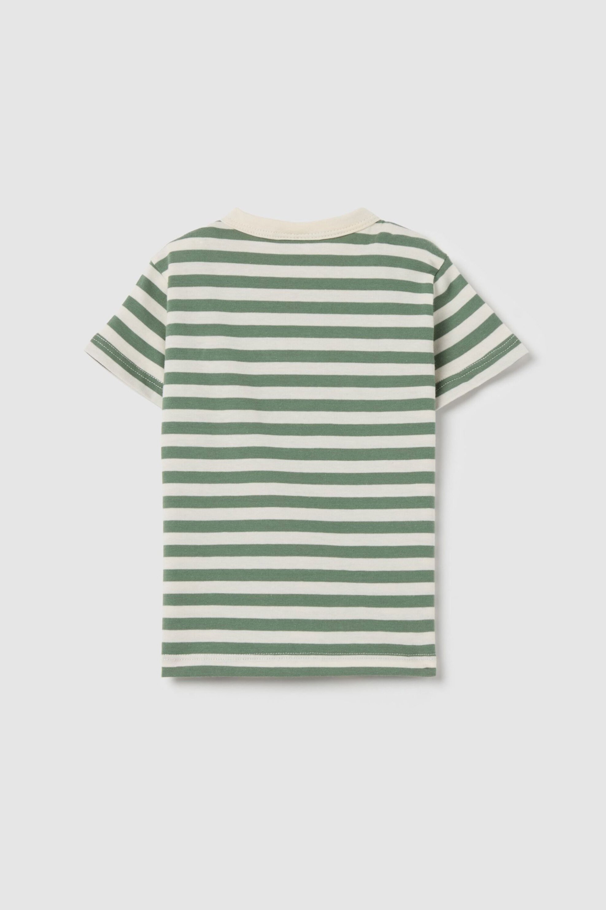 OVS βρεφικό T-shirt με τσέπη στο στήθος - 002199477 Πράσινο φωτογραφία