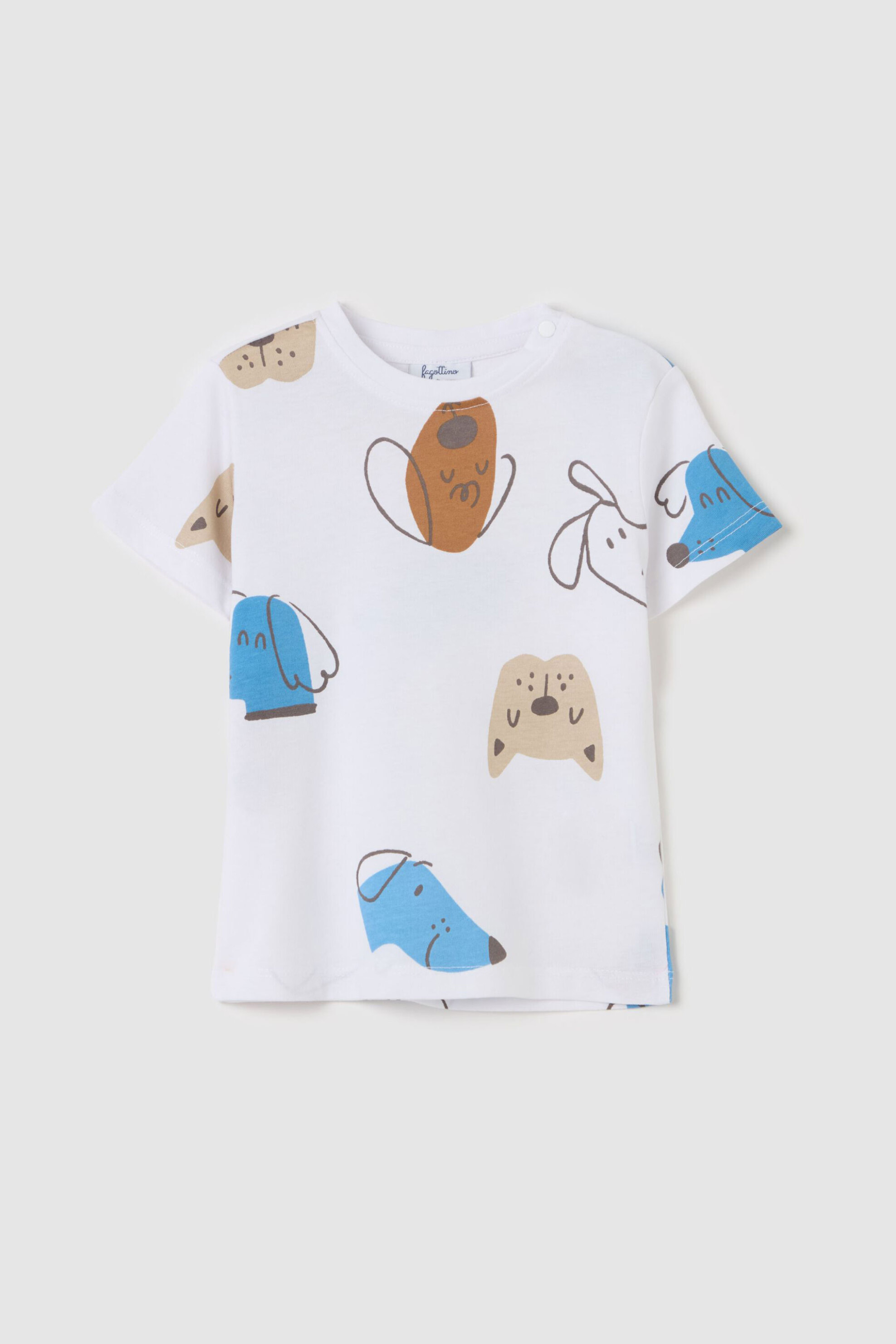 OVS KIDS OVS βρεφικό T-shirt με all-over print - 002266322 Λευκό