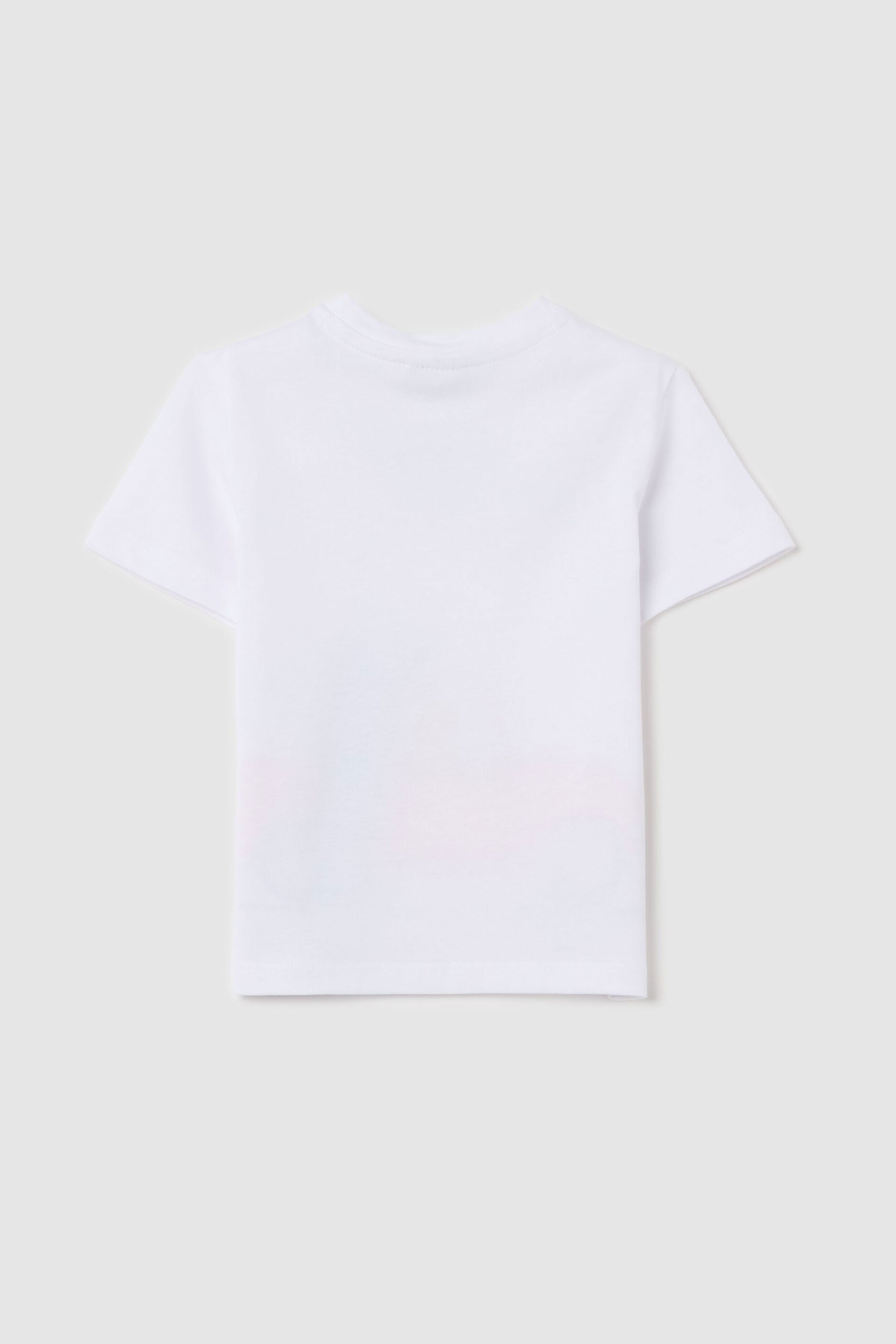 OVS βρεφικό T-shirt με all-over print - 002279870 Λευκό φωτογραφία