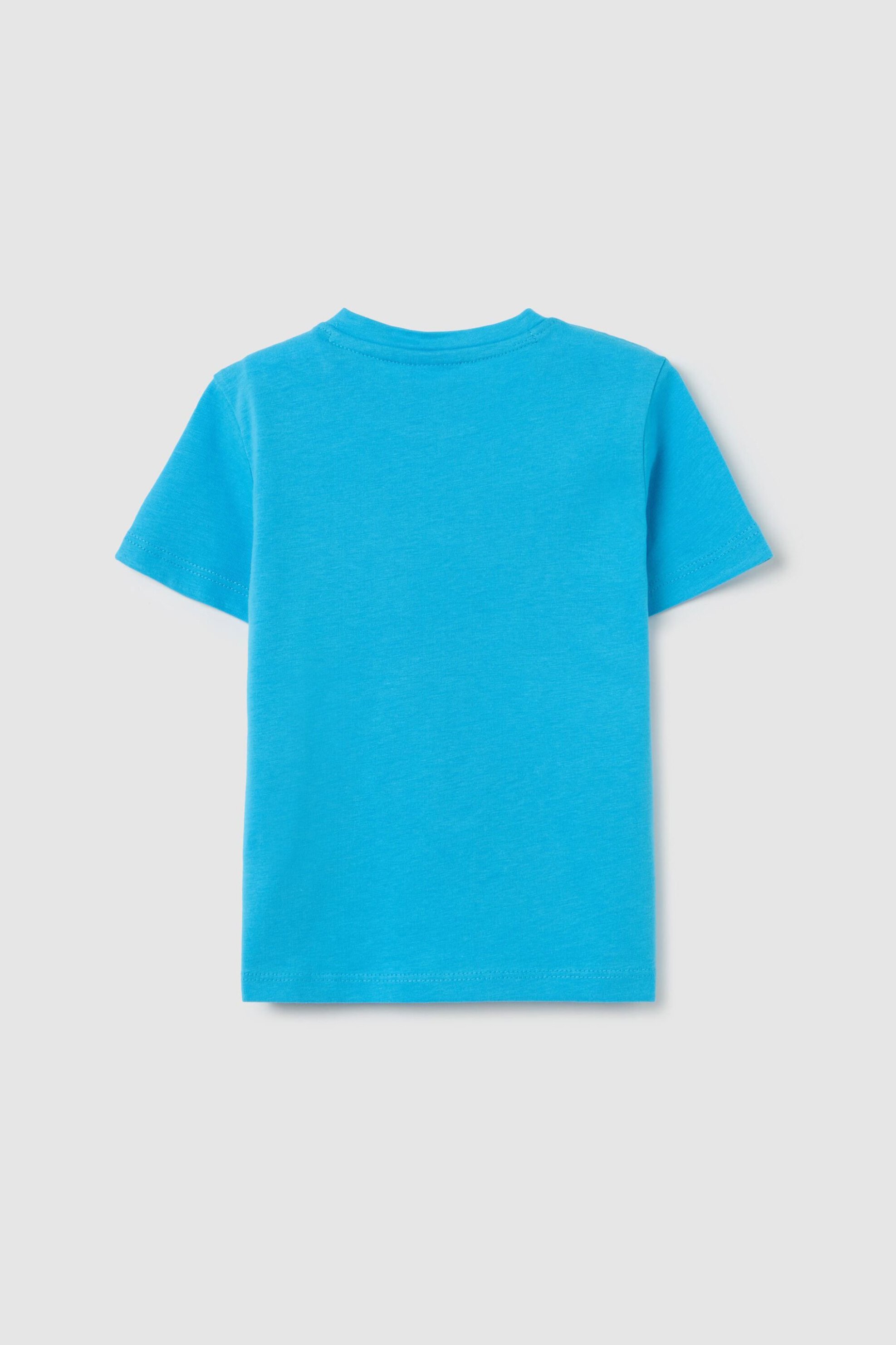 OVS βρεφικό T-shirt με all-over print - 002279875 Μπλε φωτογραφία