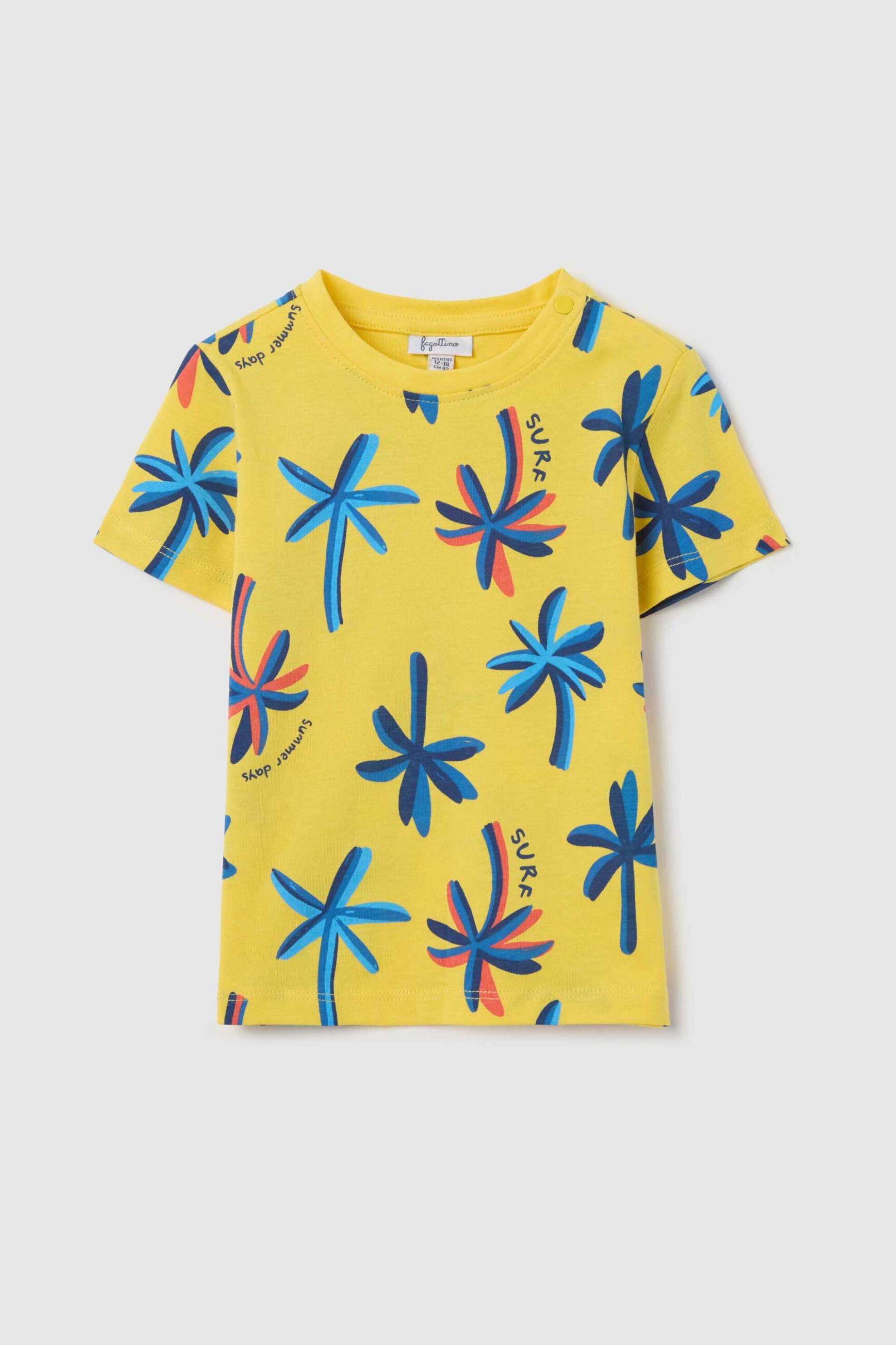 OVS βρεφικό T-shirt με all-over print Regular Fit - 002279850 Κίτρινο