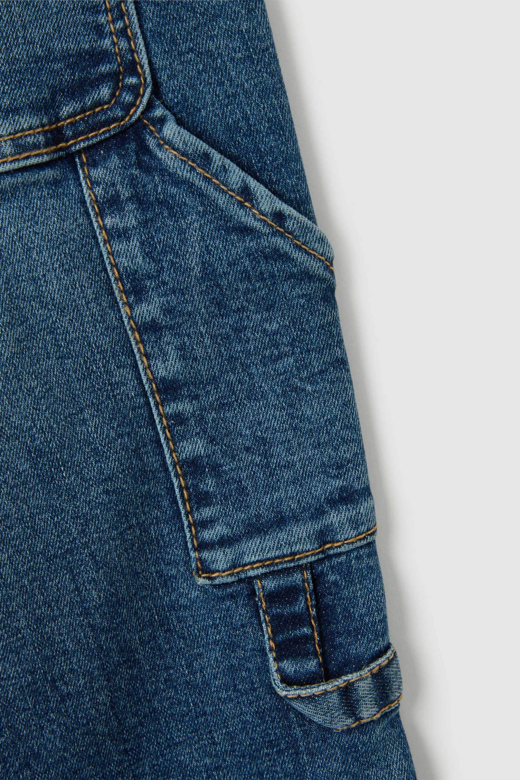 OVS βρεφικό τζιν παντελόνι με ελαστική μέση Regular Fit - 002414958 Denim Blue φωτογραφία