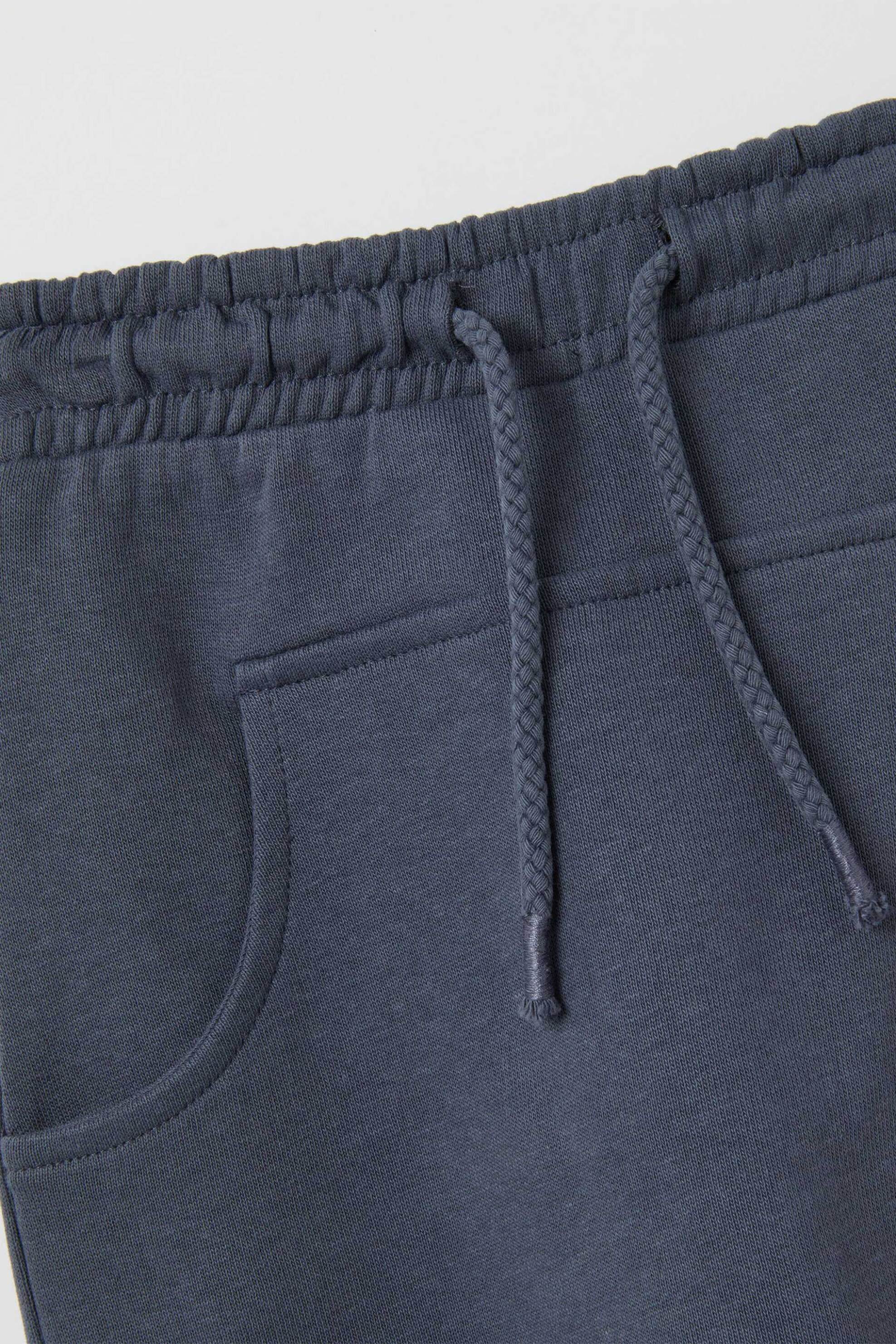 OVS βρεφικό παντελόνι φόρμας με κεντημένο σχέδιο Regular Fit - 002414986 Μπλε Σκούρο φωτογραφία