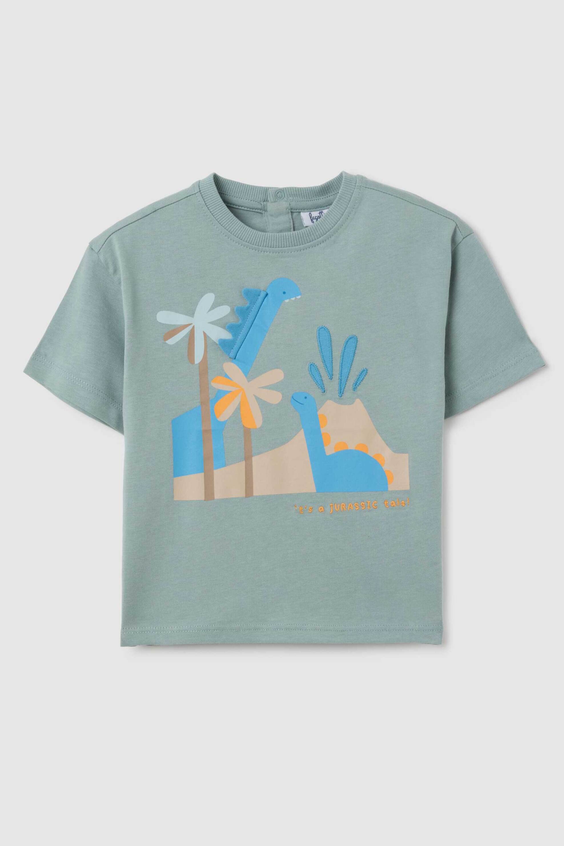 OVS KIDS OVS βρεφικό T-shirt με print Regular Fit - 002415085 Πράσινο Μέντας