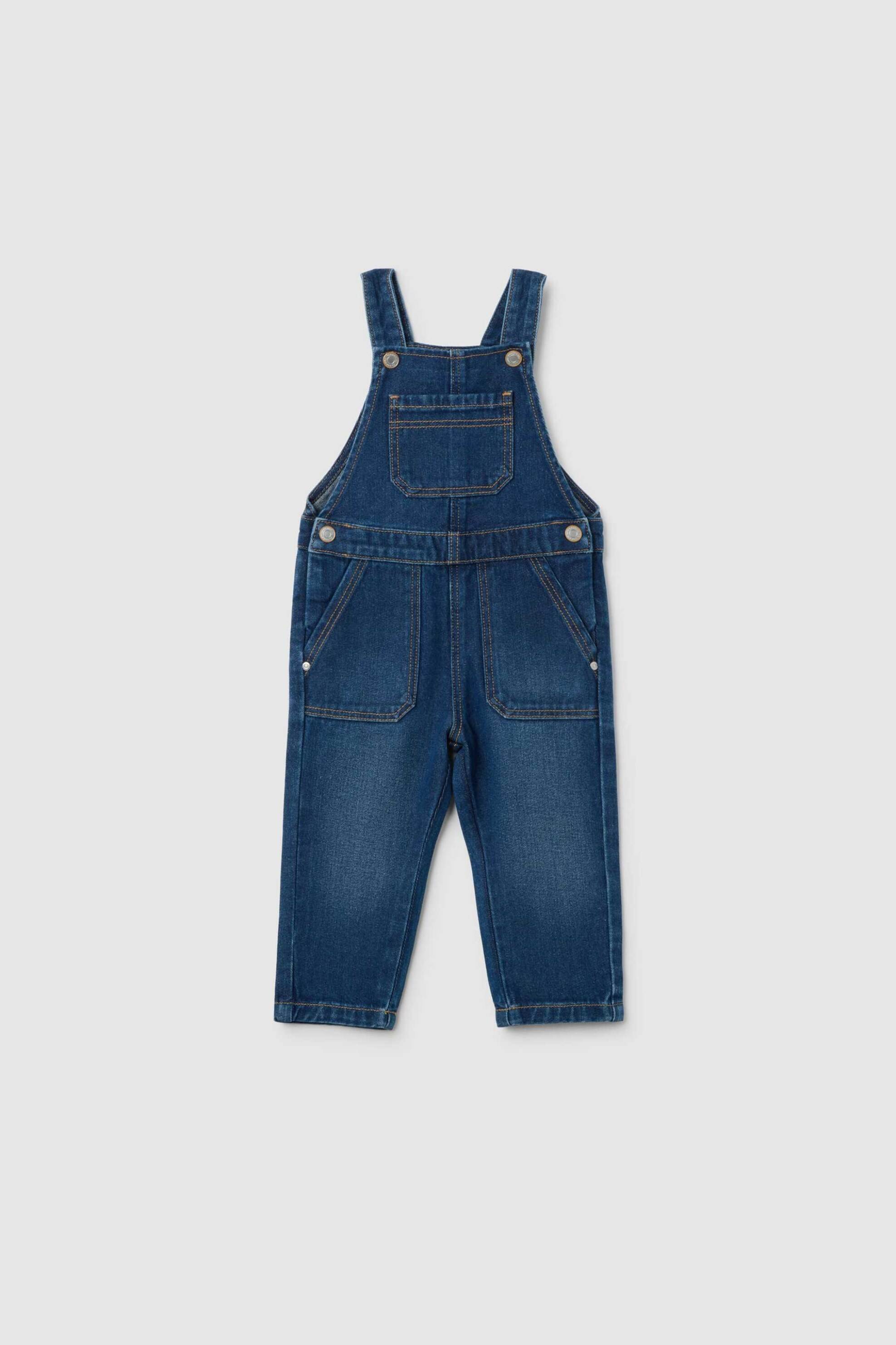 OVS KIDS OVS βρεφική denim σαλοπέτα Regular Fit - 002415256 Denim Blue