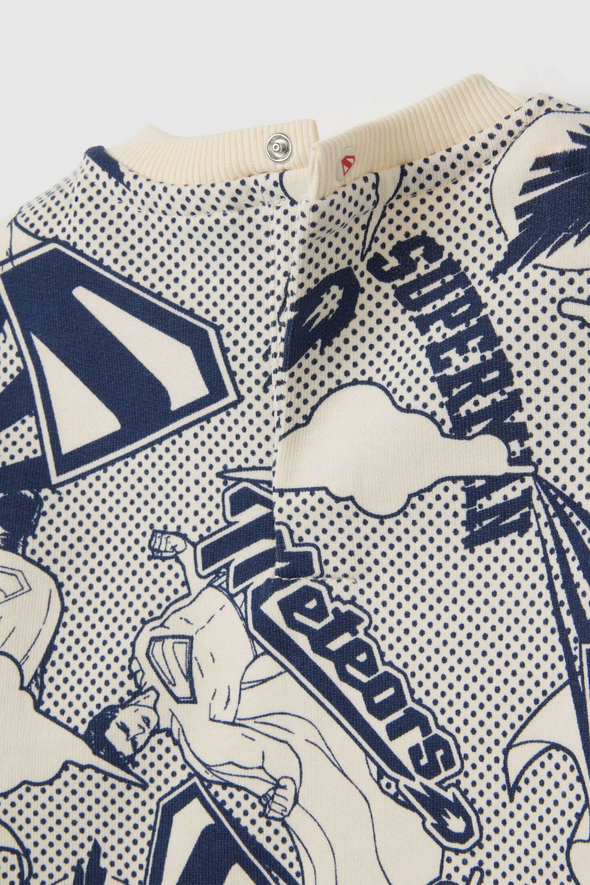 OVS βρεφικό σετ μπλούζα φούτερ με παντελόνι φόρμας Regular Fit (2 τεμάχια) - 002415260 Μπλε Σκούρο φωτογραφία